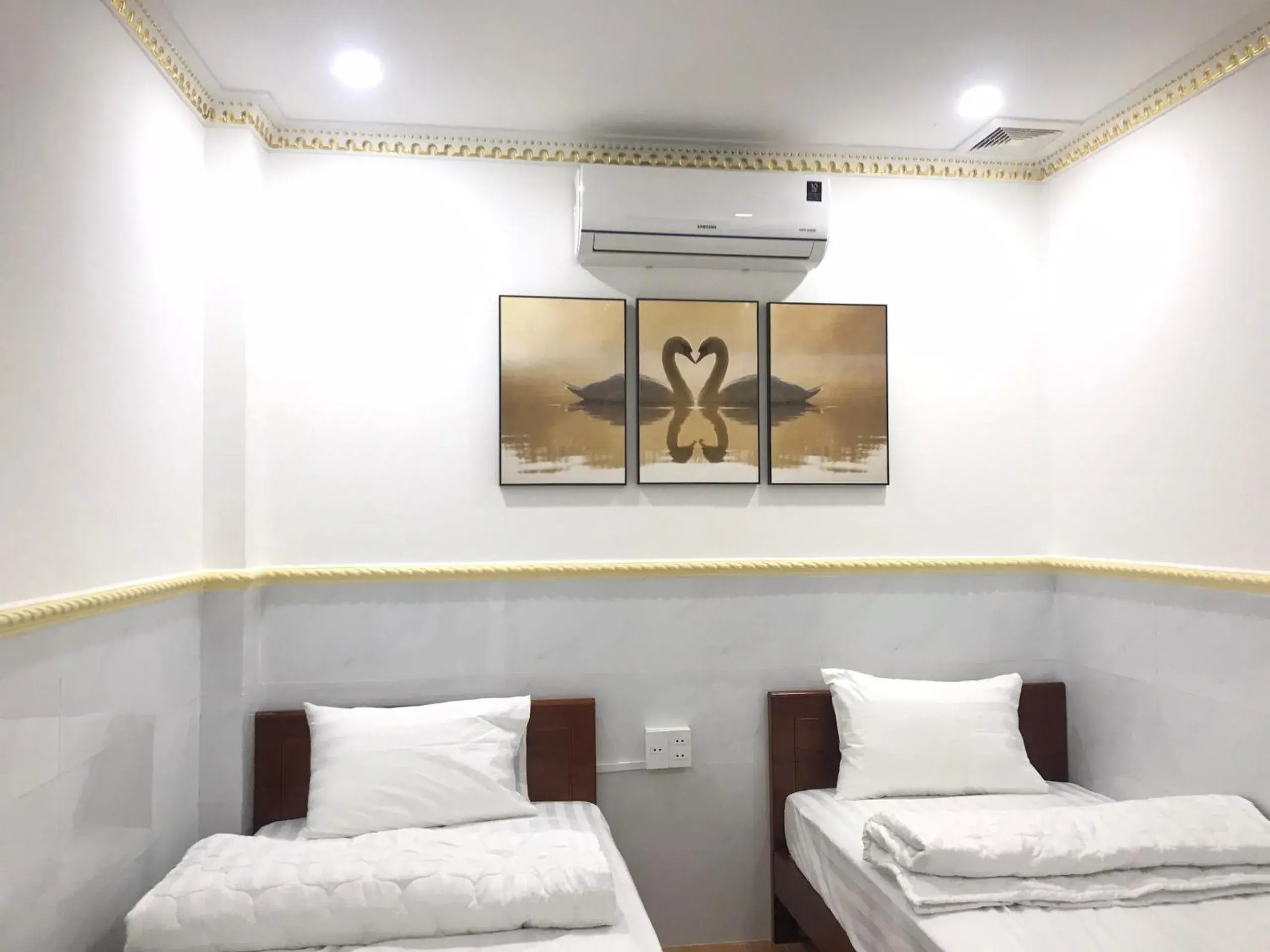 Twin Room in Khách Sạn Mỹ Hằng Twin Room in Khách Sạn Mỹ Hằng