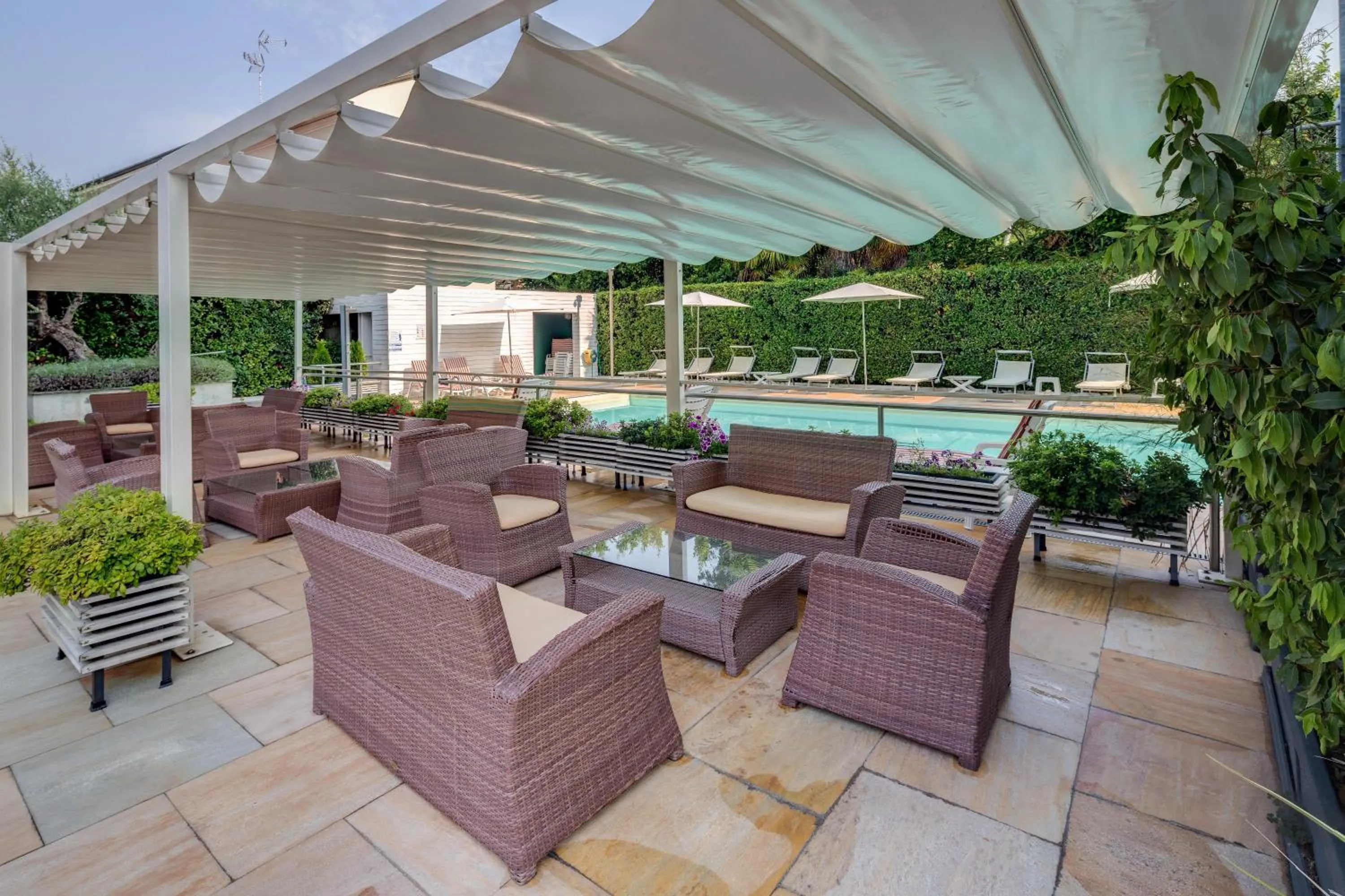 Pool view in Jet Hotel, Sure Hotel Collection by Best Western