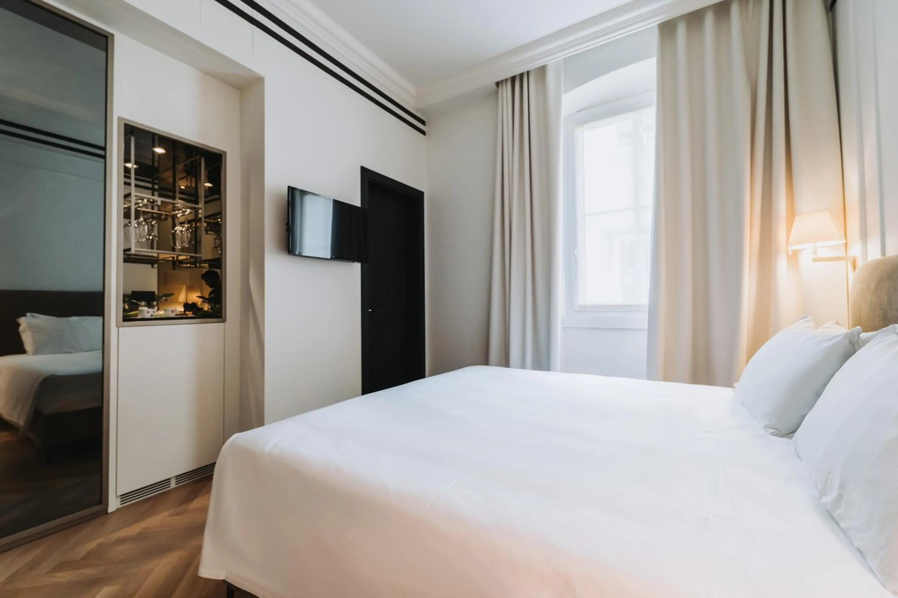 Bed in Hotel Continentale