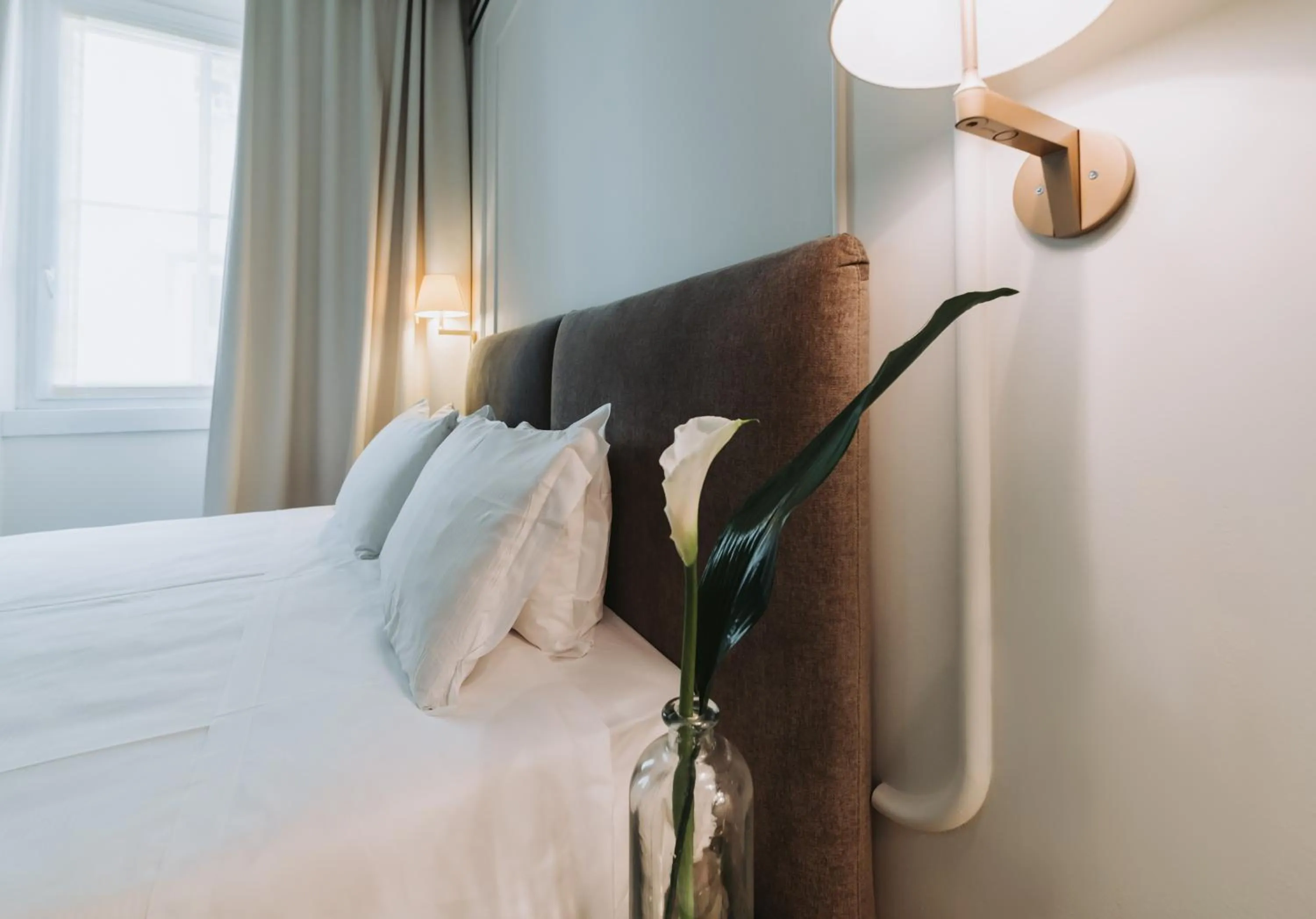 Bed in Hotel Continentale