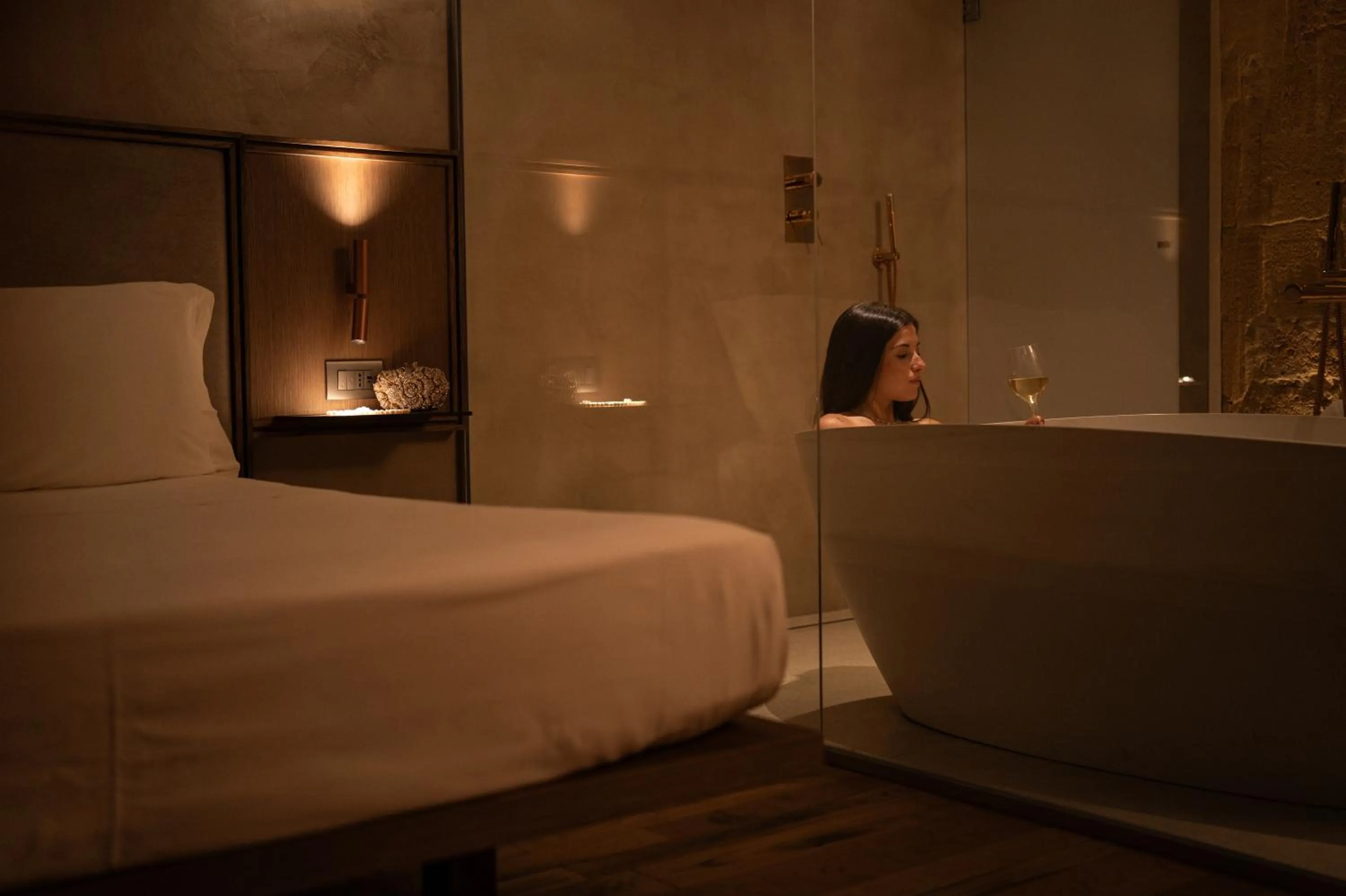 Bed in Villa Favorita Hotel & Events