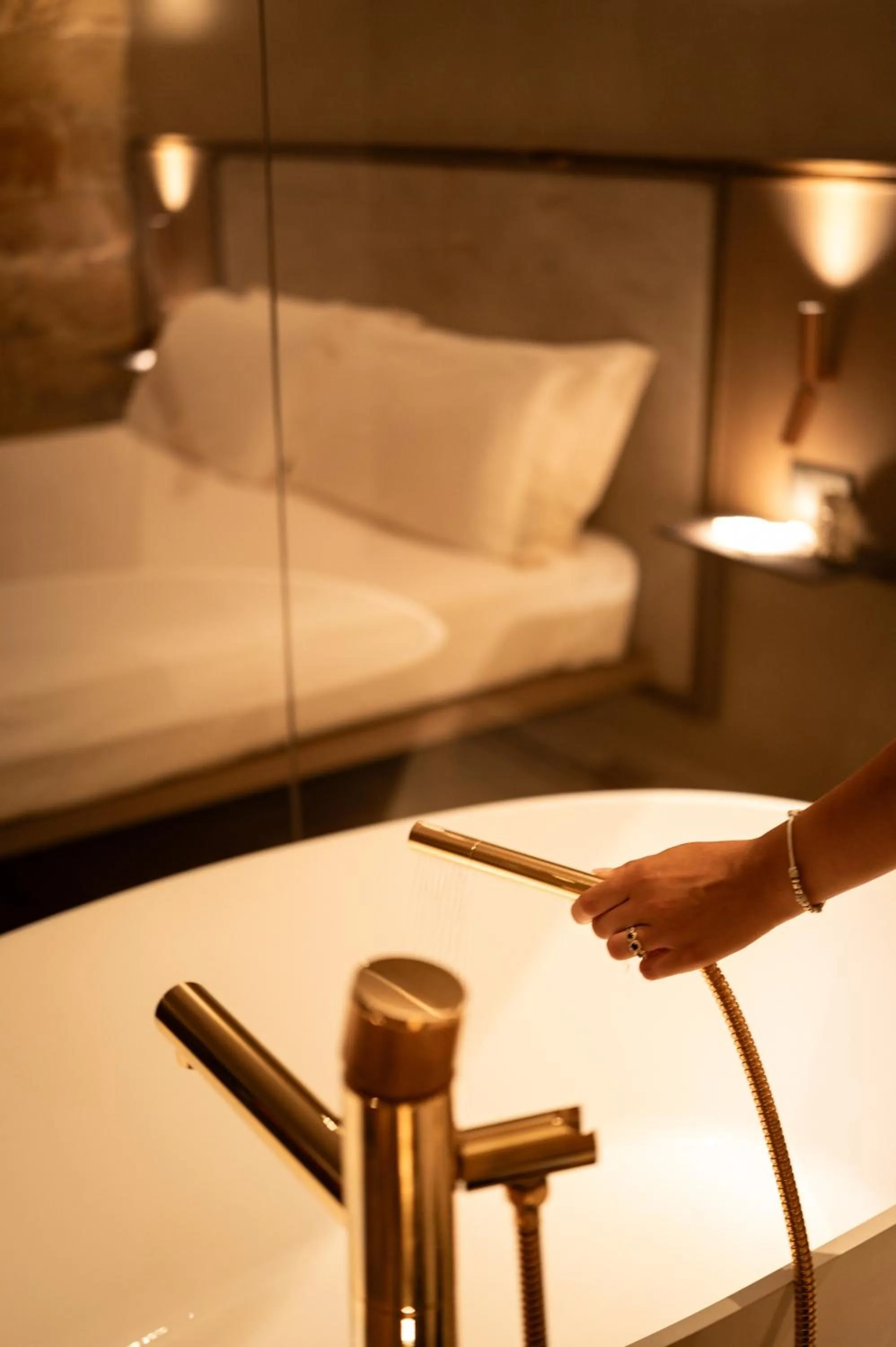 Bed in Villa Favorita Hotel & Events