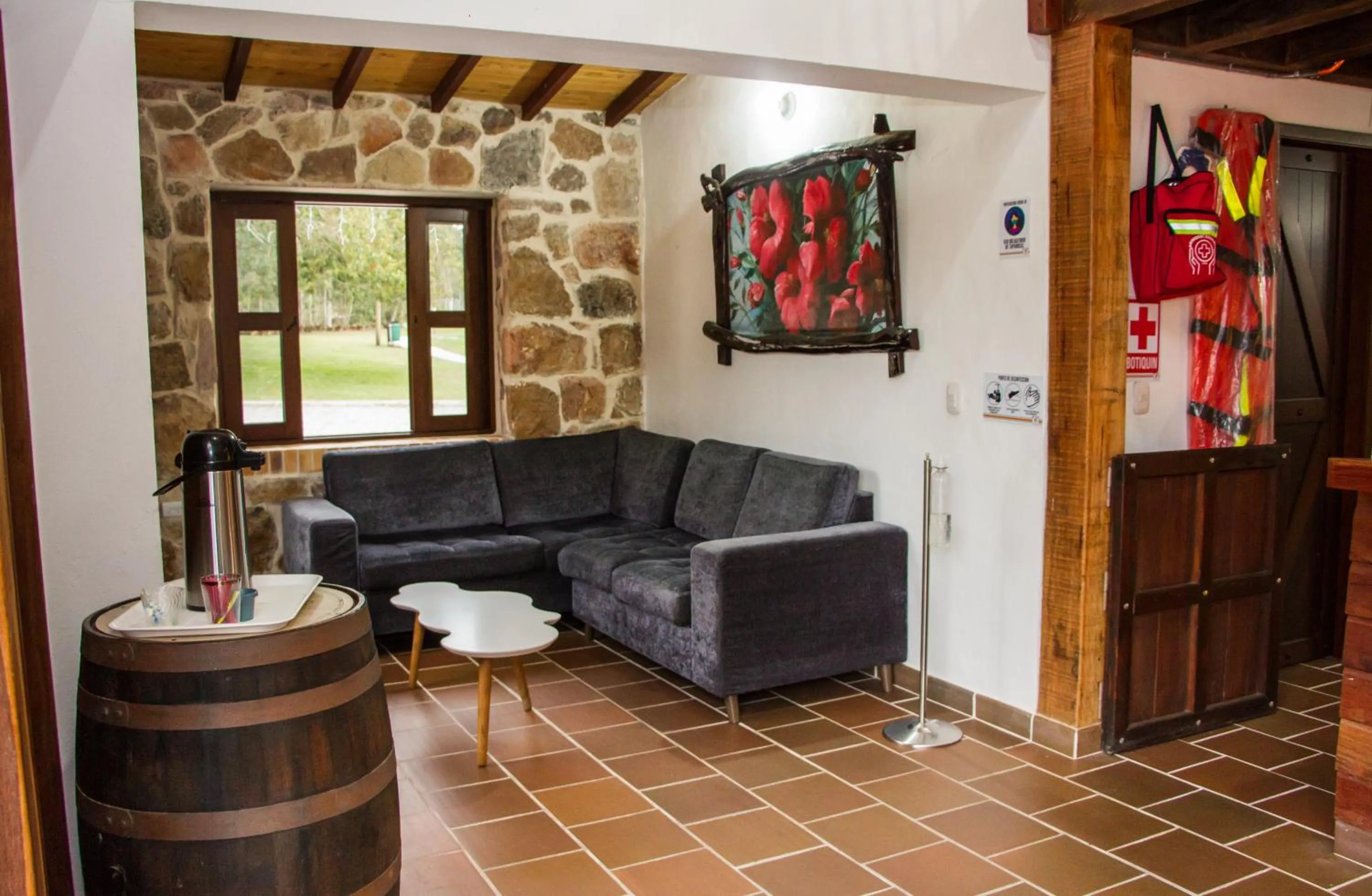 Lobby or reception in Hotel Mesa De Los Santos