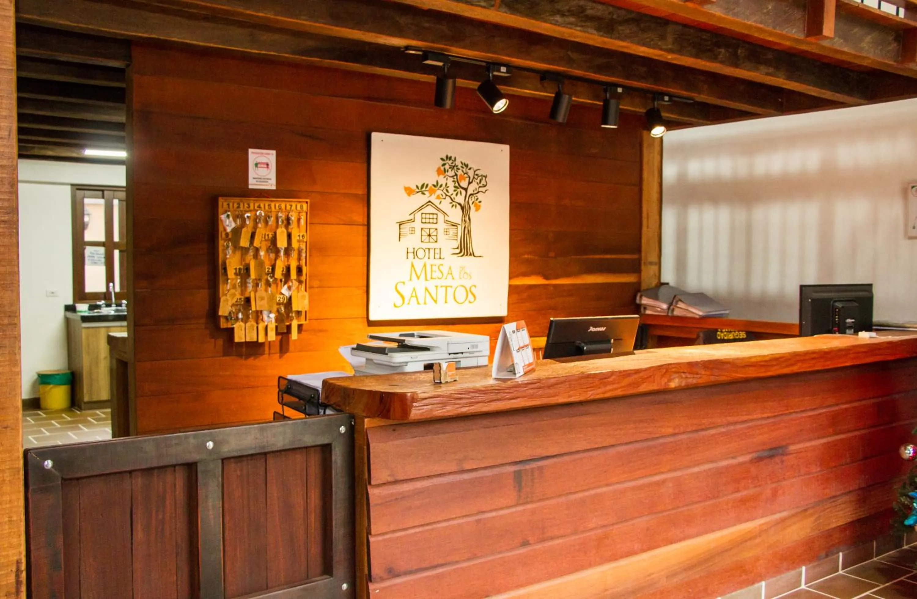 Property logo or sign in Hotel Mesa De Los Santos