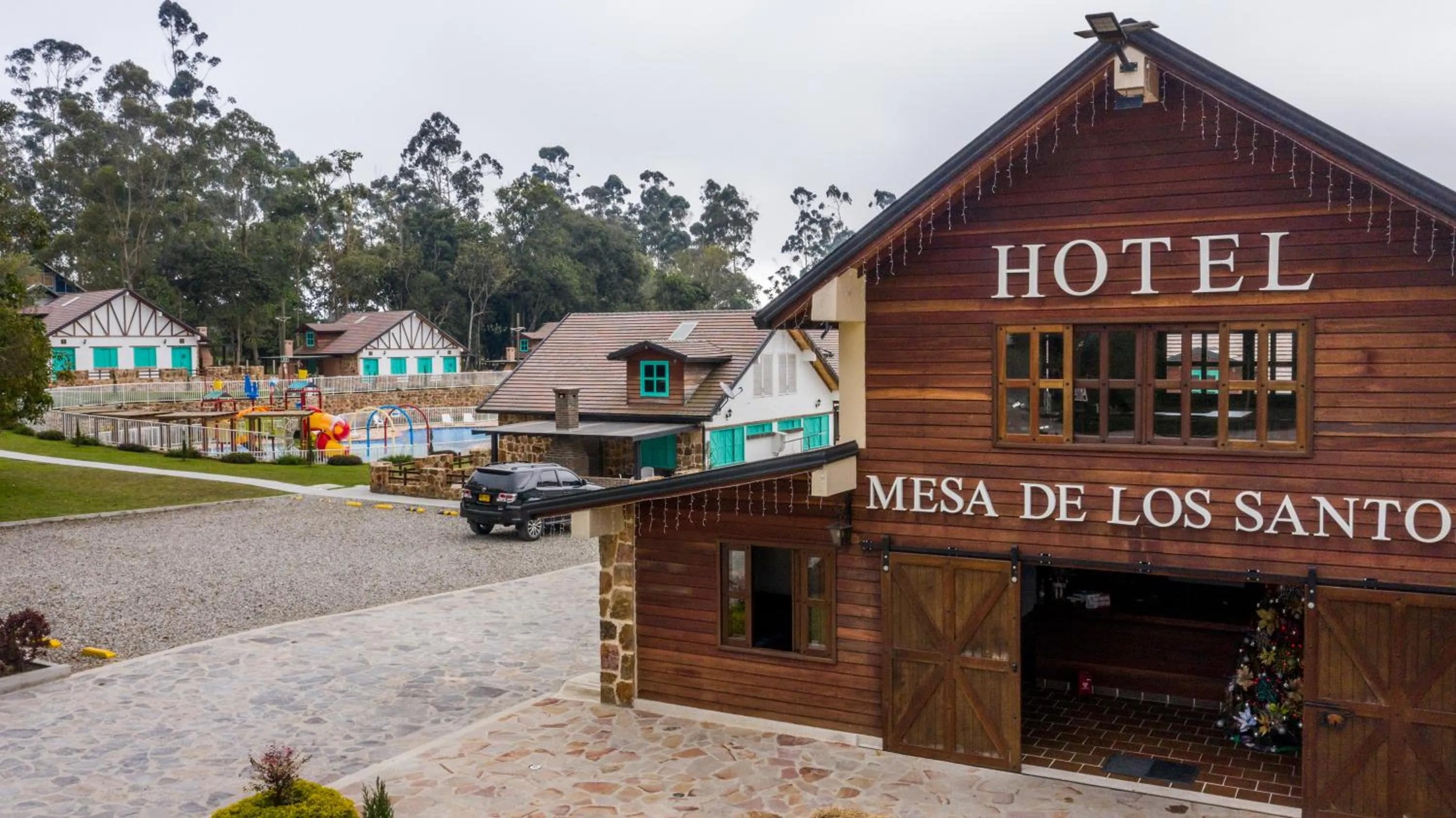 Property building in Hotel Mesa De Los Santos