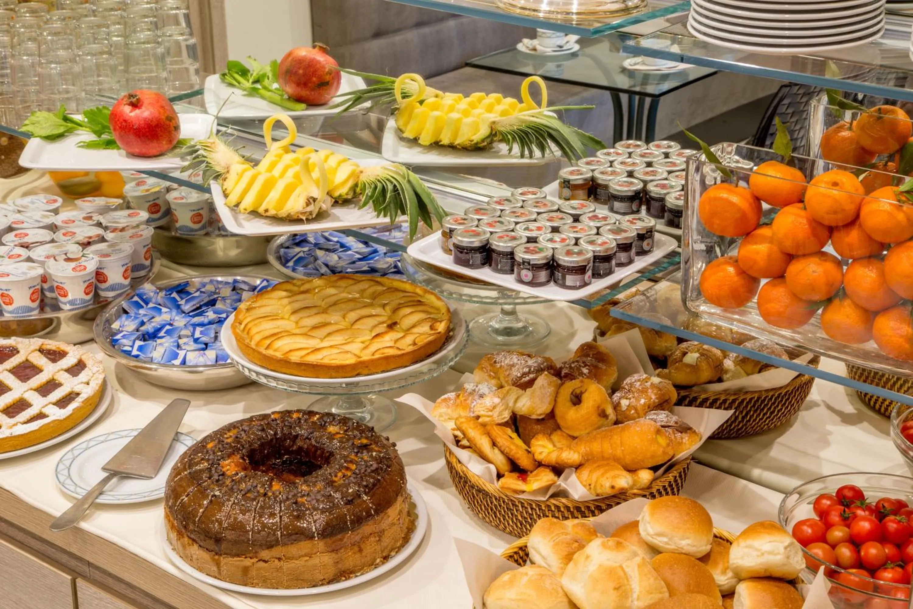 Breakfast in Ludovisi Palace Hotel