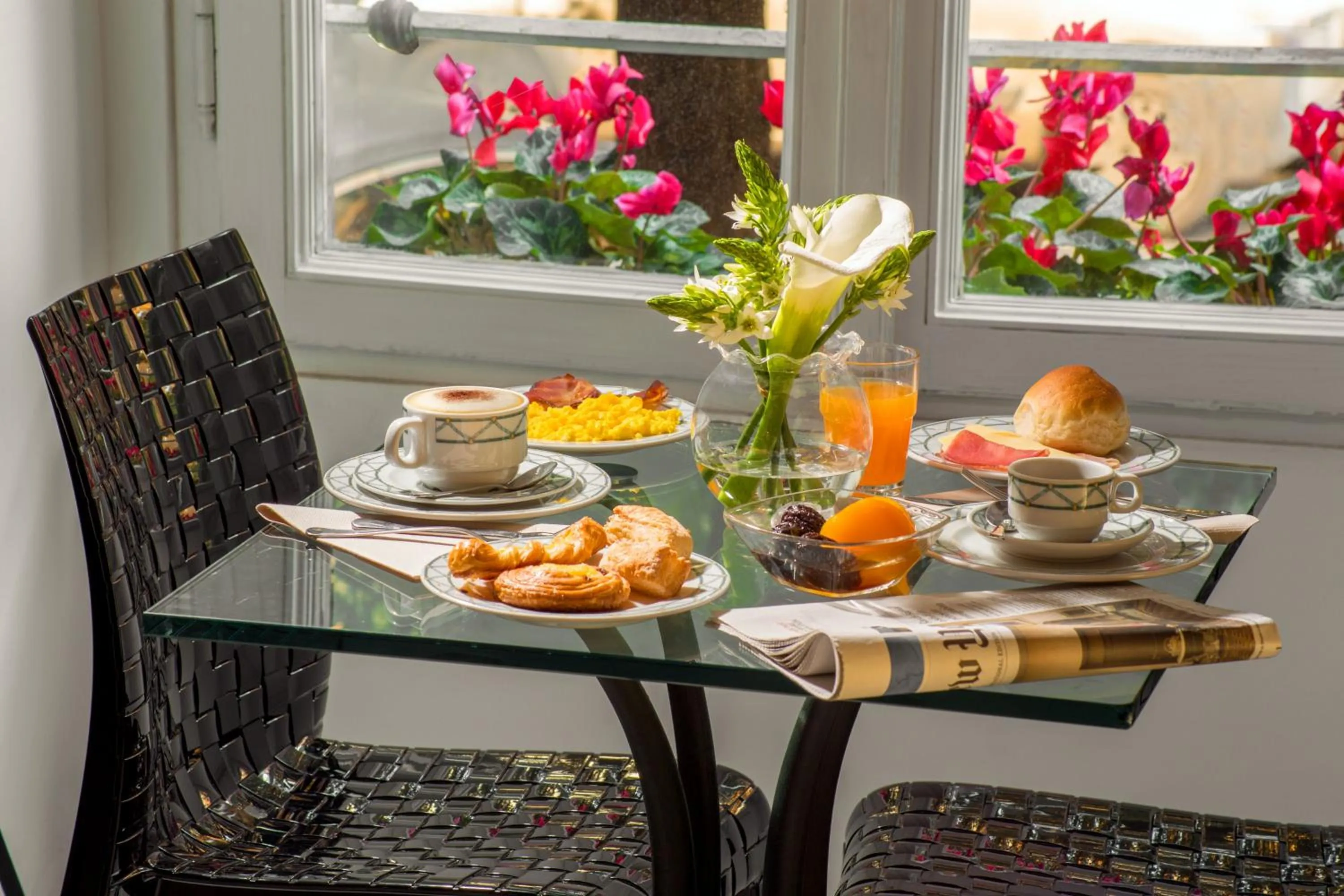 Breakfast in Ludovisi Palace Hotel