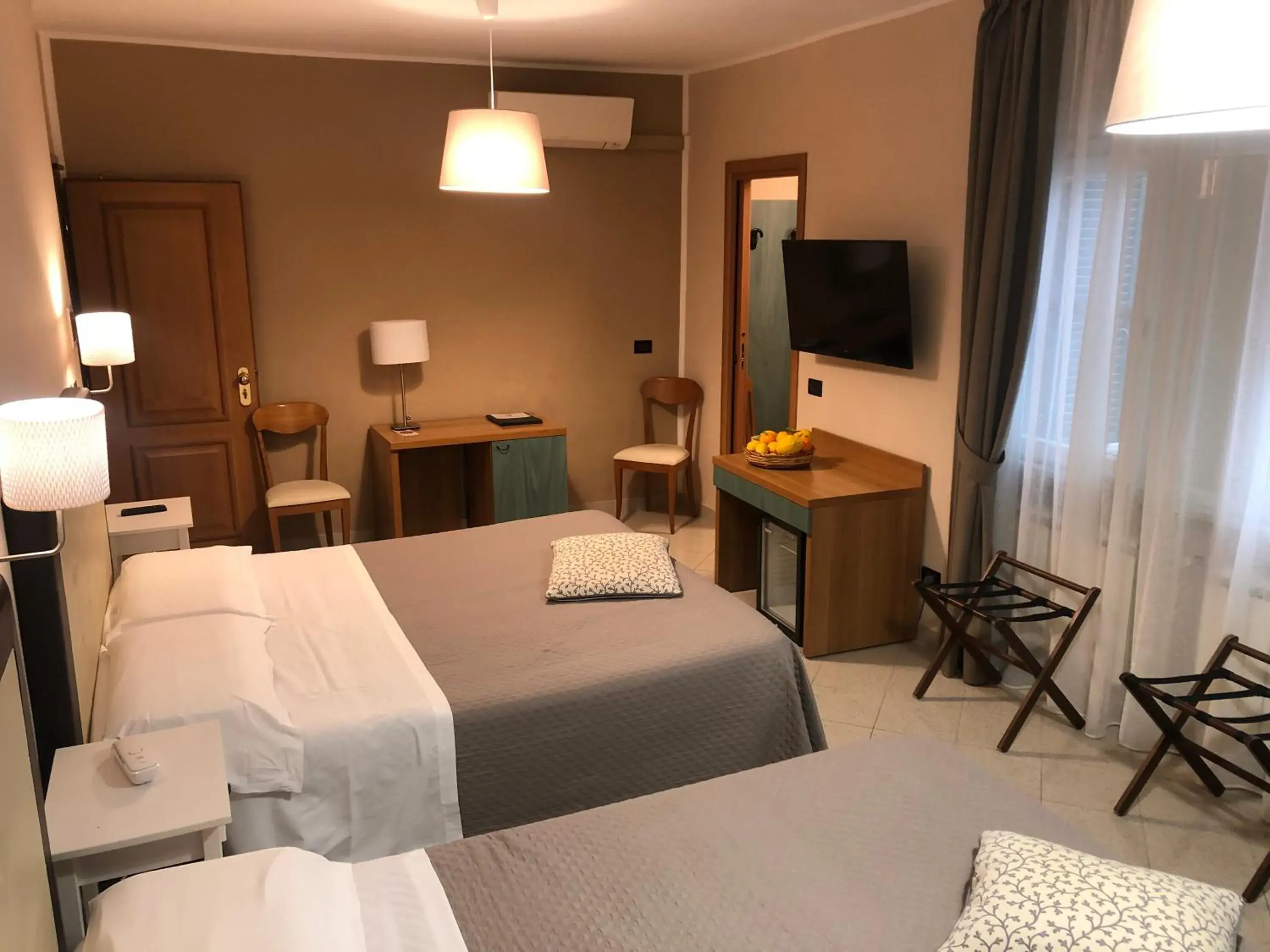 Bed in Hotel Di Stefano Bed in Hotel Di Stefano