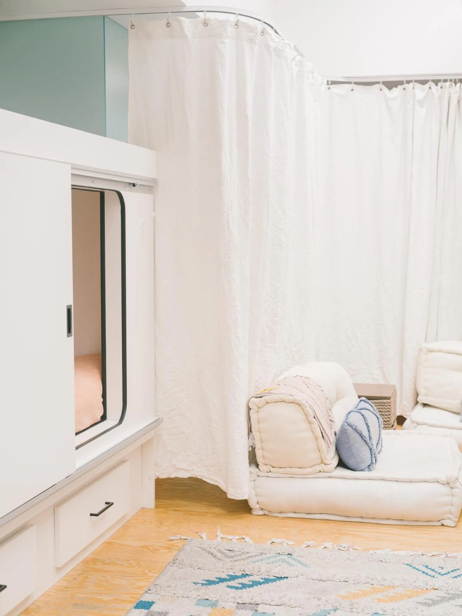 Bed in STAY OPEN Venice Beach