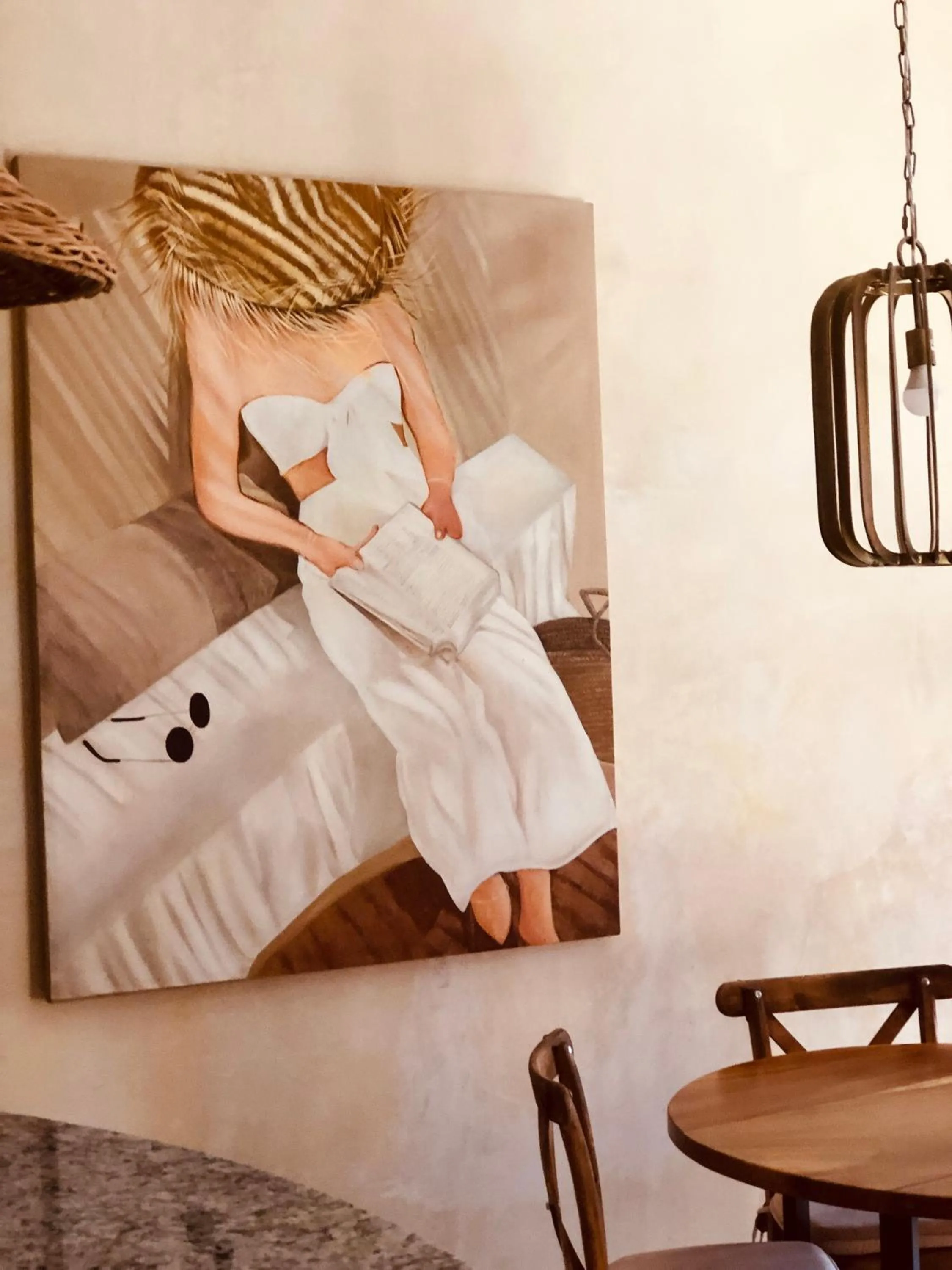 Decorative detail in Casa Bella Verde- stunning apartment in the center of town