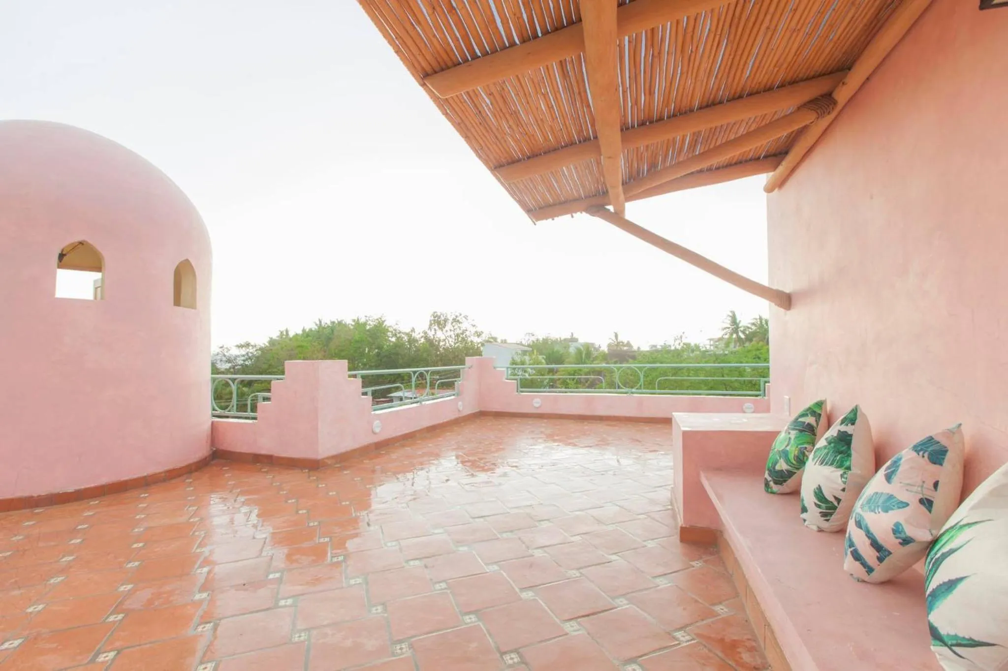 Balcony/Terrace in Casa Bella Verde- stunning apartment in the center of town