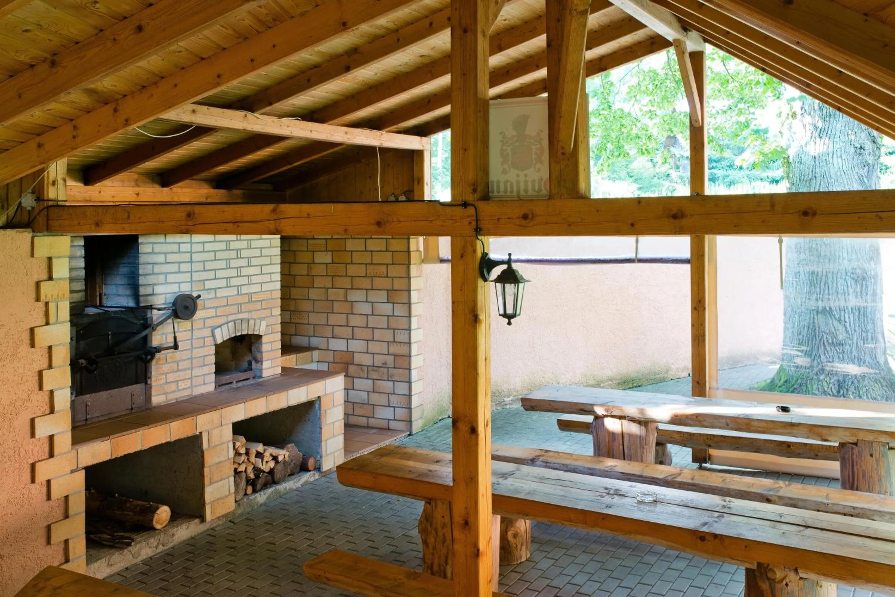BBQ facilities in Horský Hotel Podjavorník