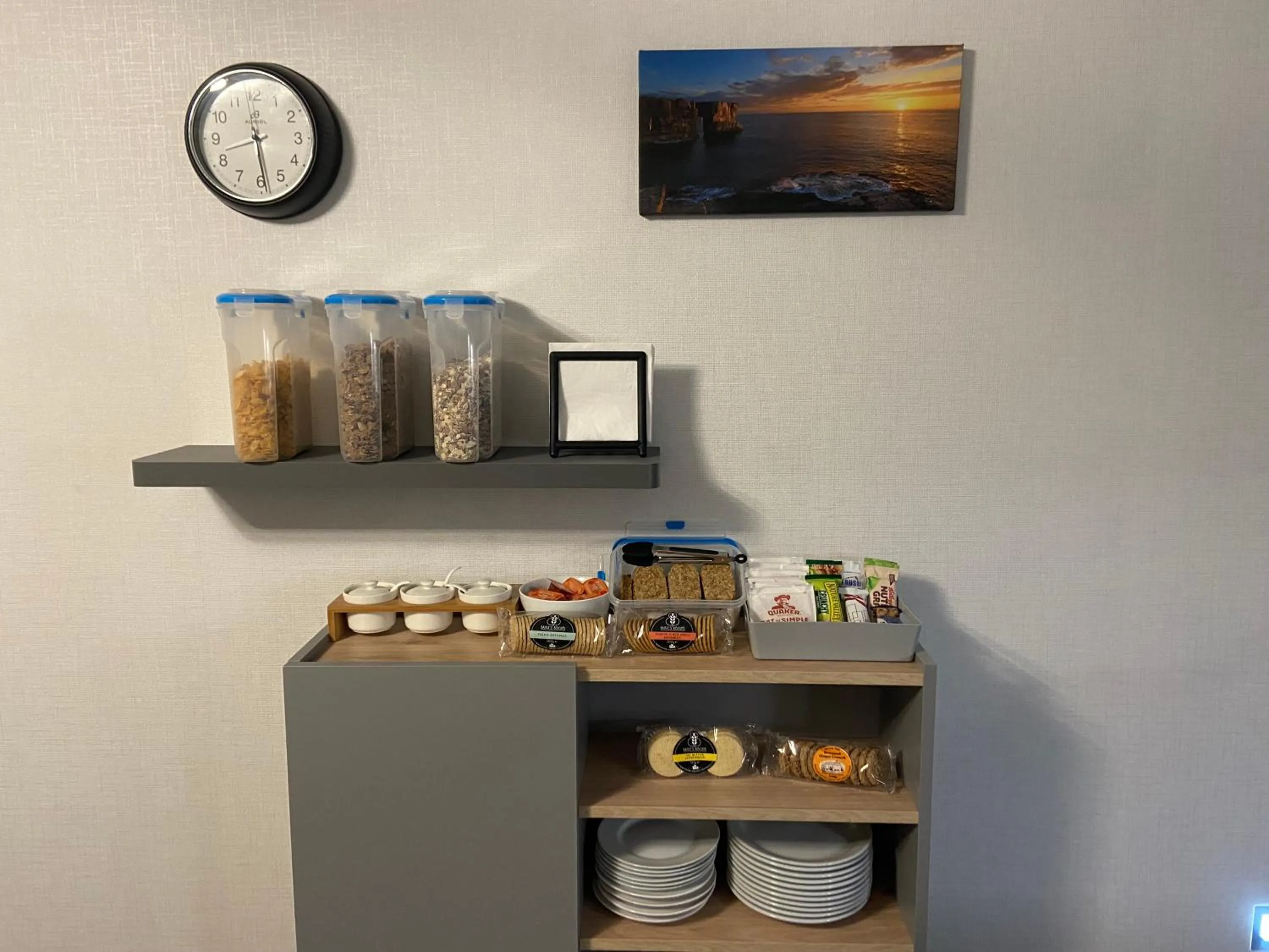 Kitchen or kitchenette in Aultnagar Accommodation