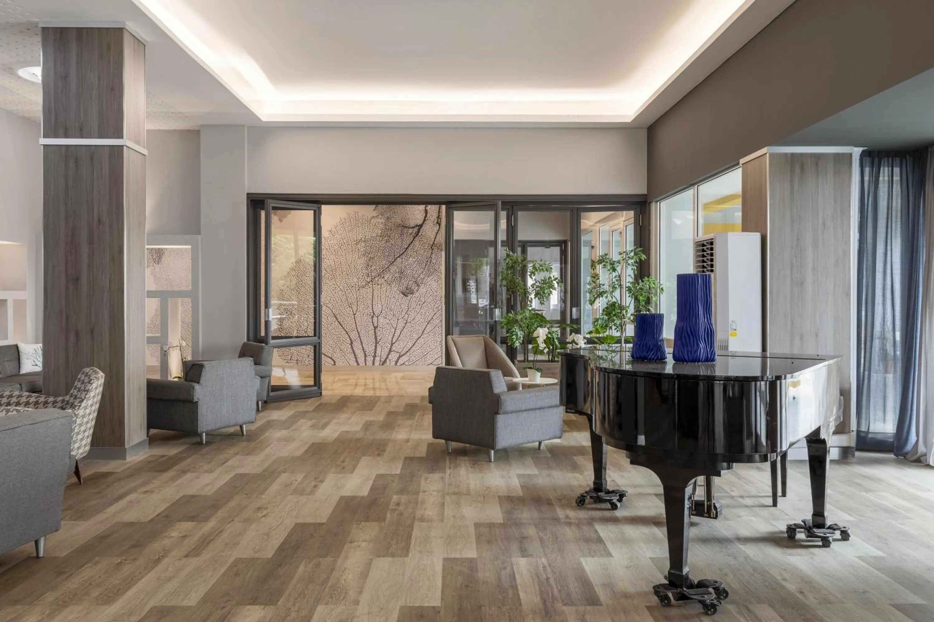 Lobby or reception in B&B Hotels Park Hotel Suisse Santa Margherita Ligure