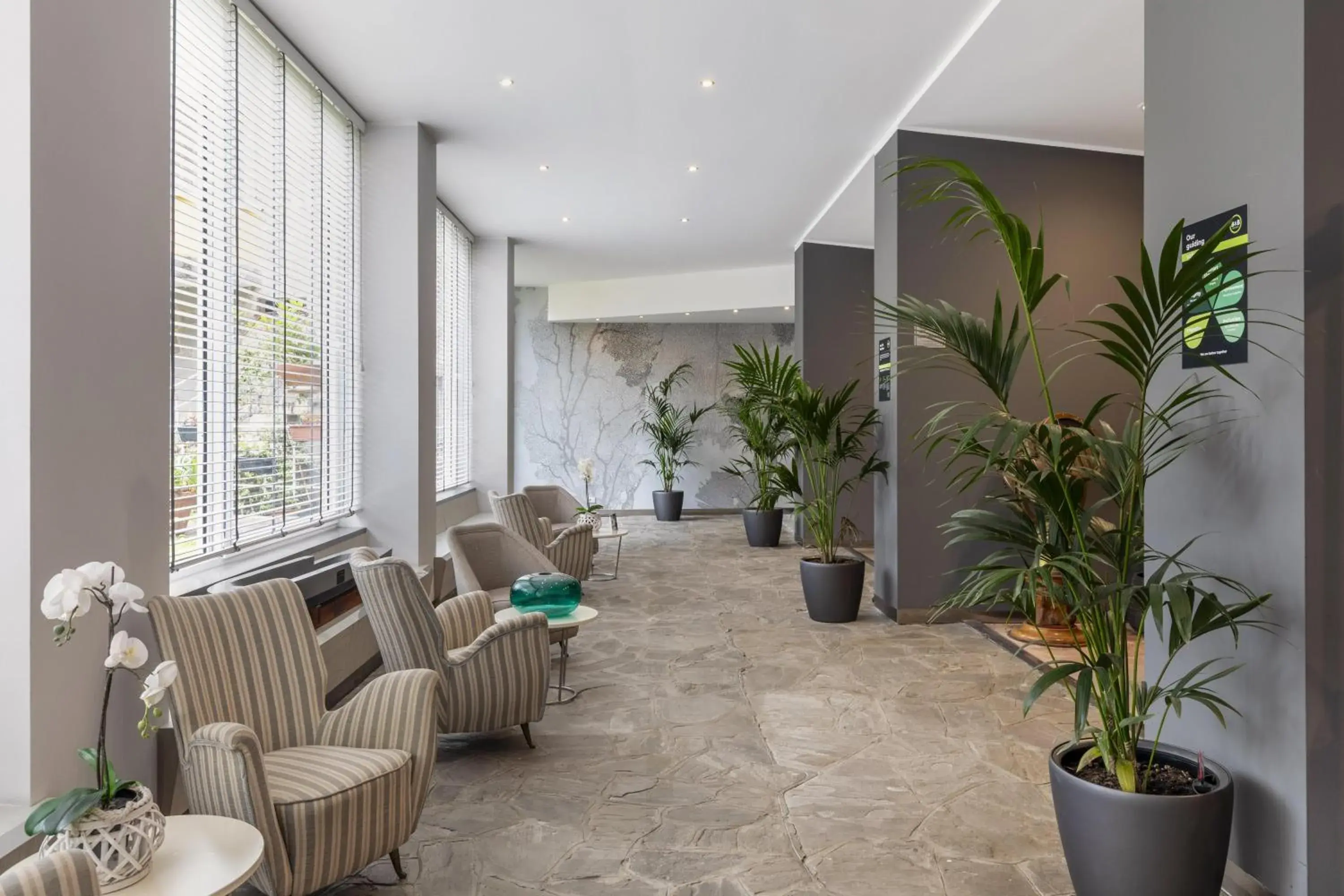 Lobby or reception in B&B Hotels Park Hotel Suisse Santa Margherita Ligure Lobby or reception in B&B Hotels Park Hotel Suisse Santa Margherita Ligure