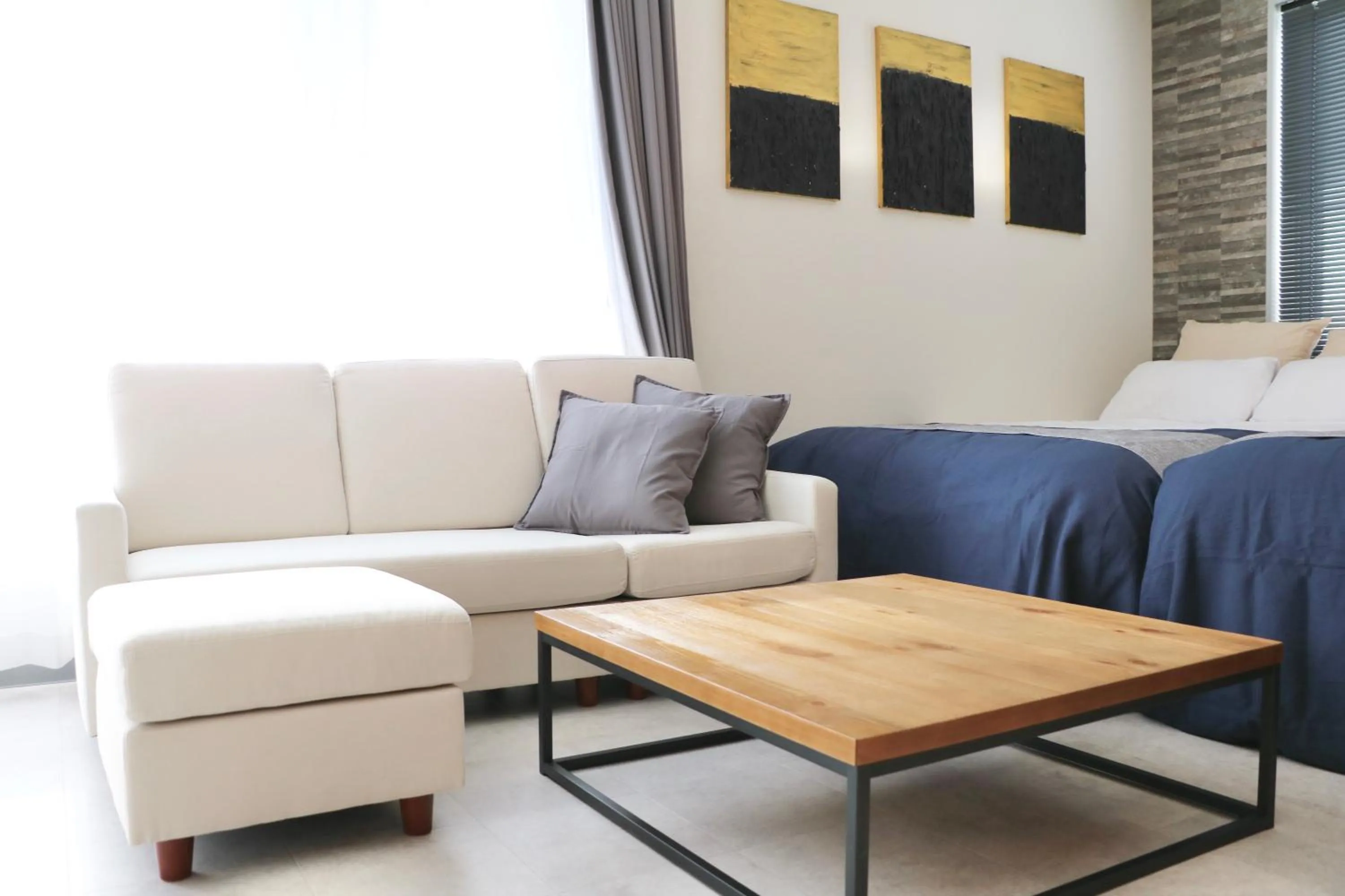 Living room in TAKETO STAY TERRACE ONE