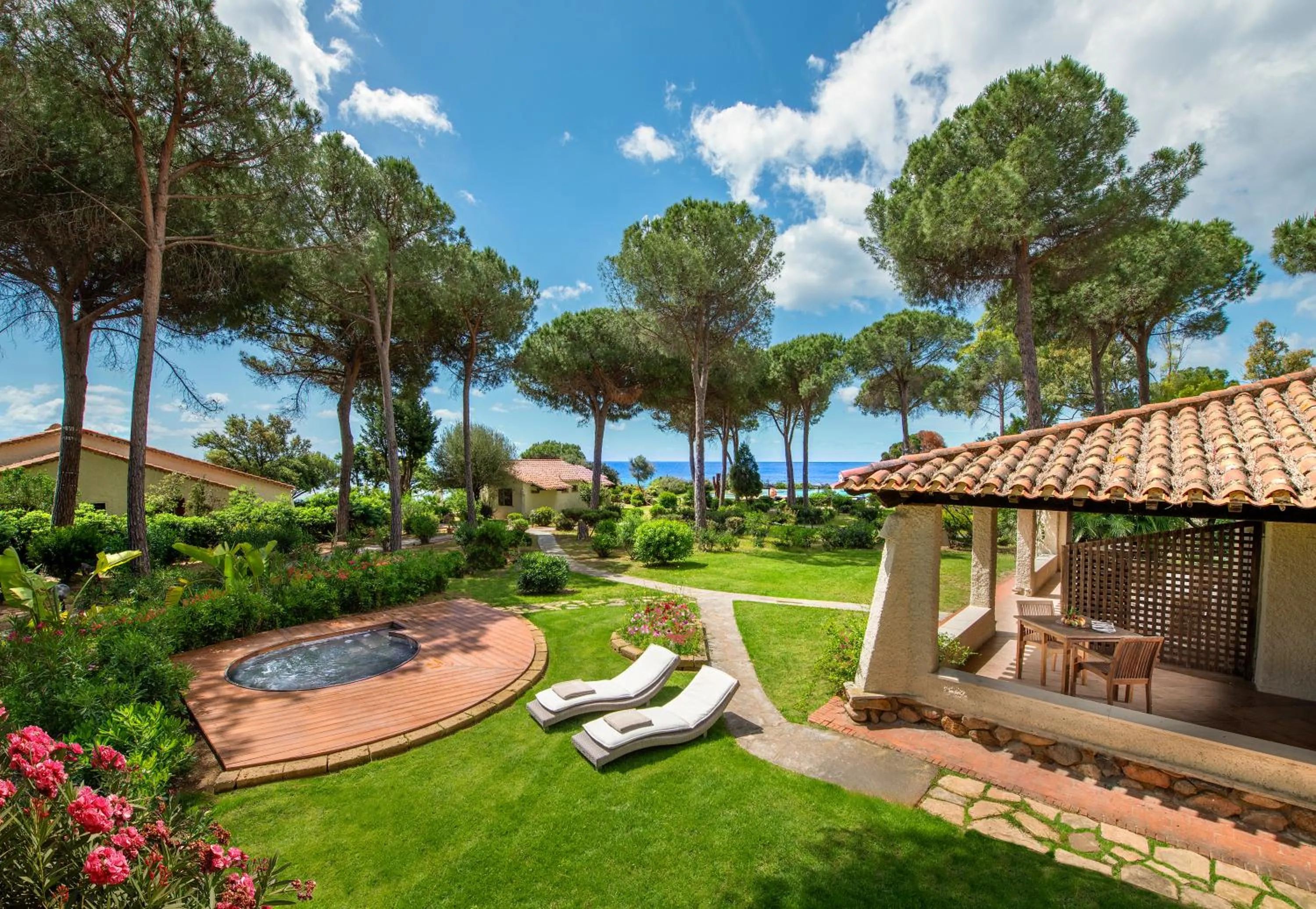 Swimming pool in Luna Sardinia