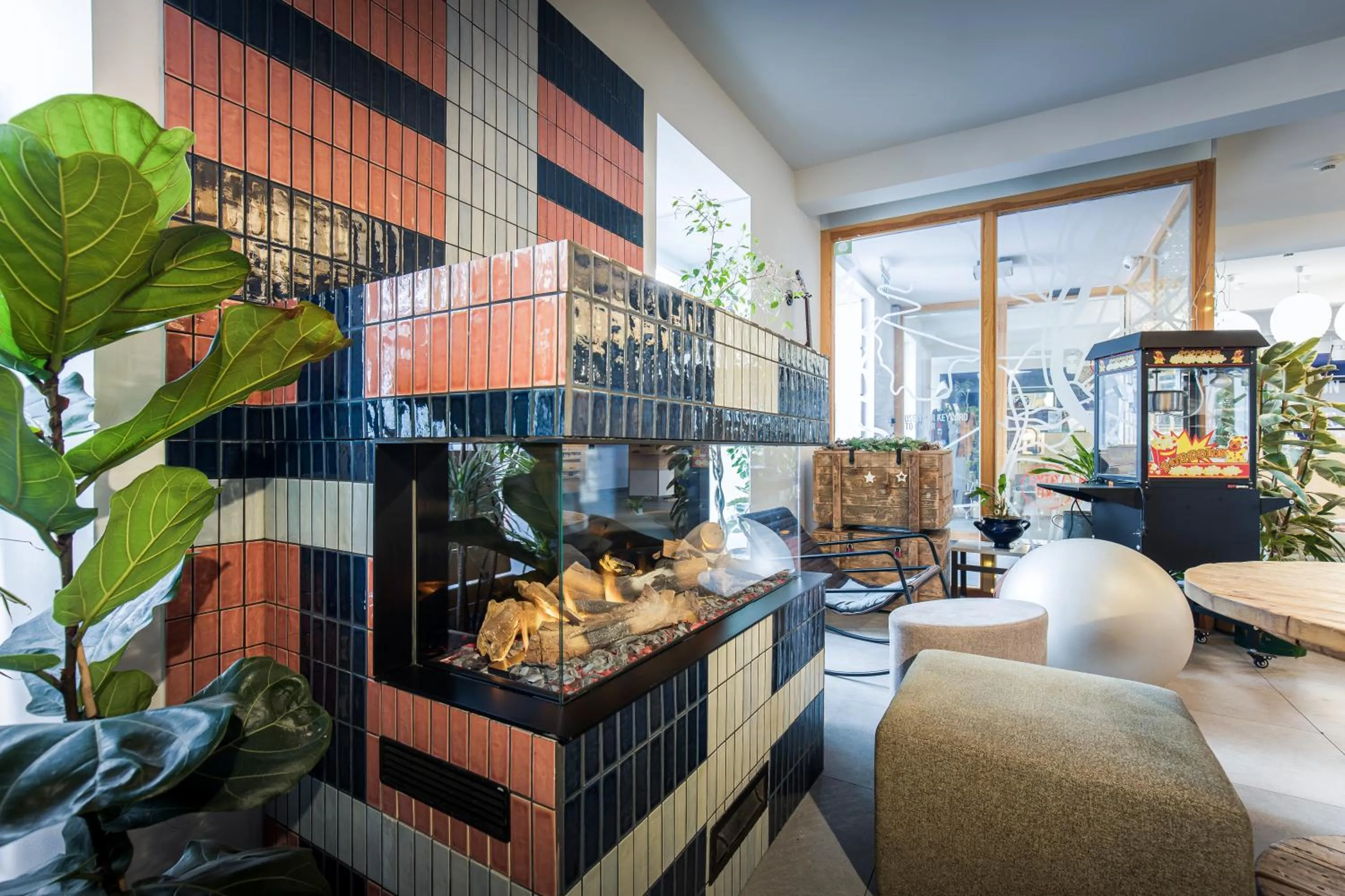 Lobby or reception in Maverick Budapest Soho