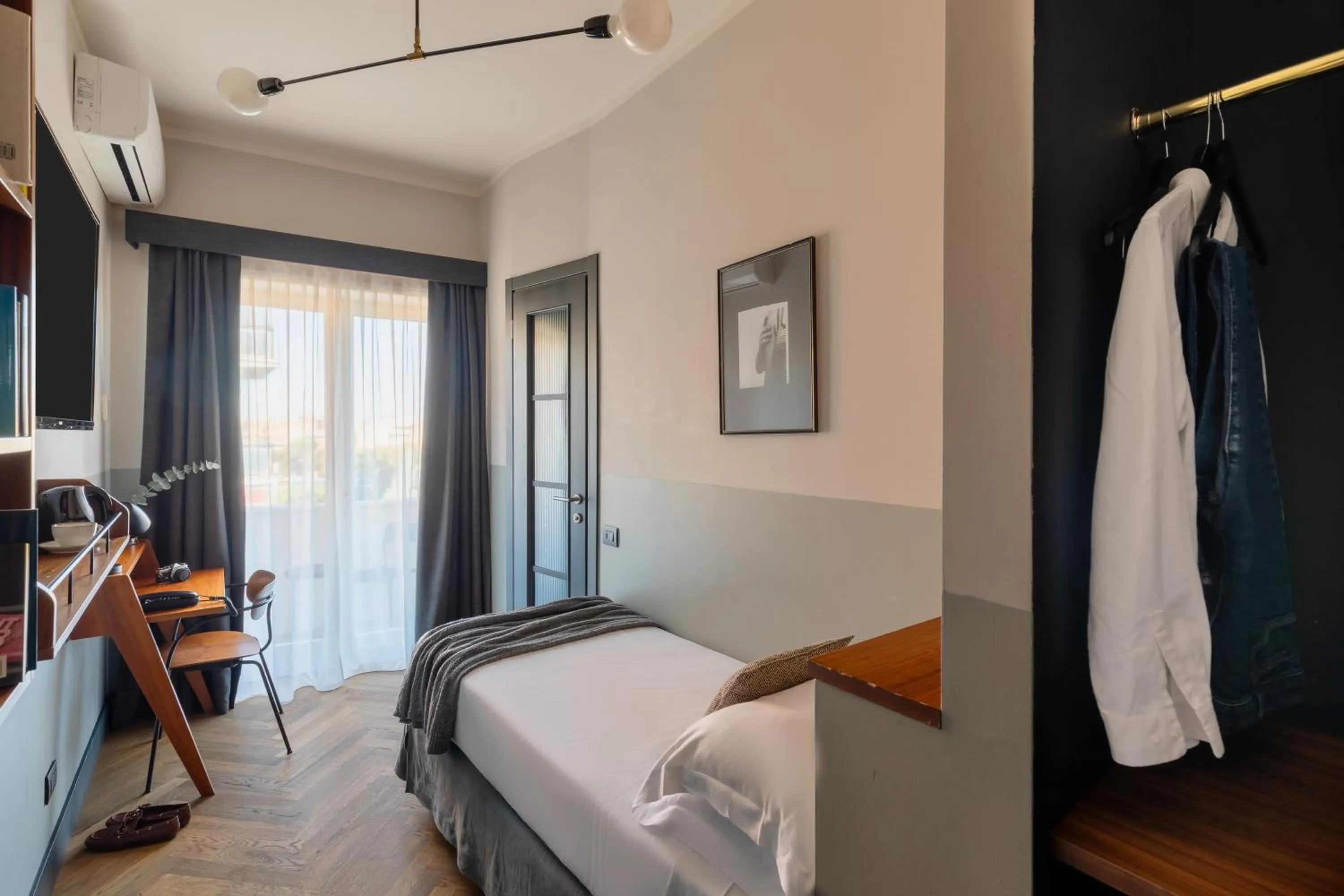 Bed in c-hotels Club House Roma