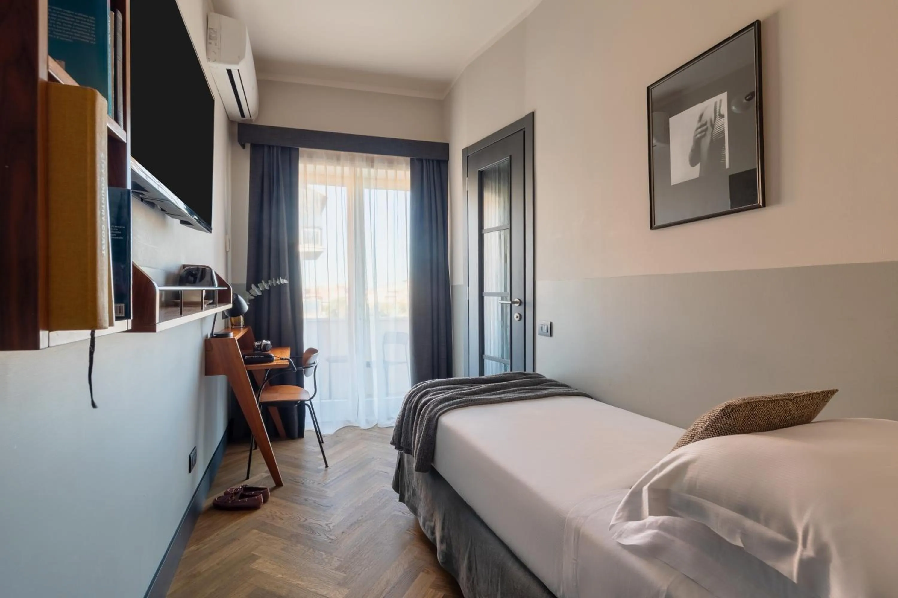 Bed in c-hotels Club House Roma