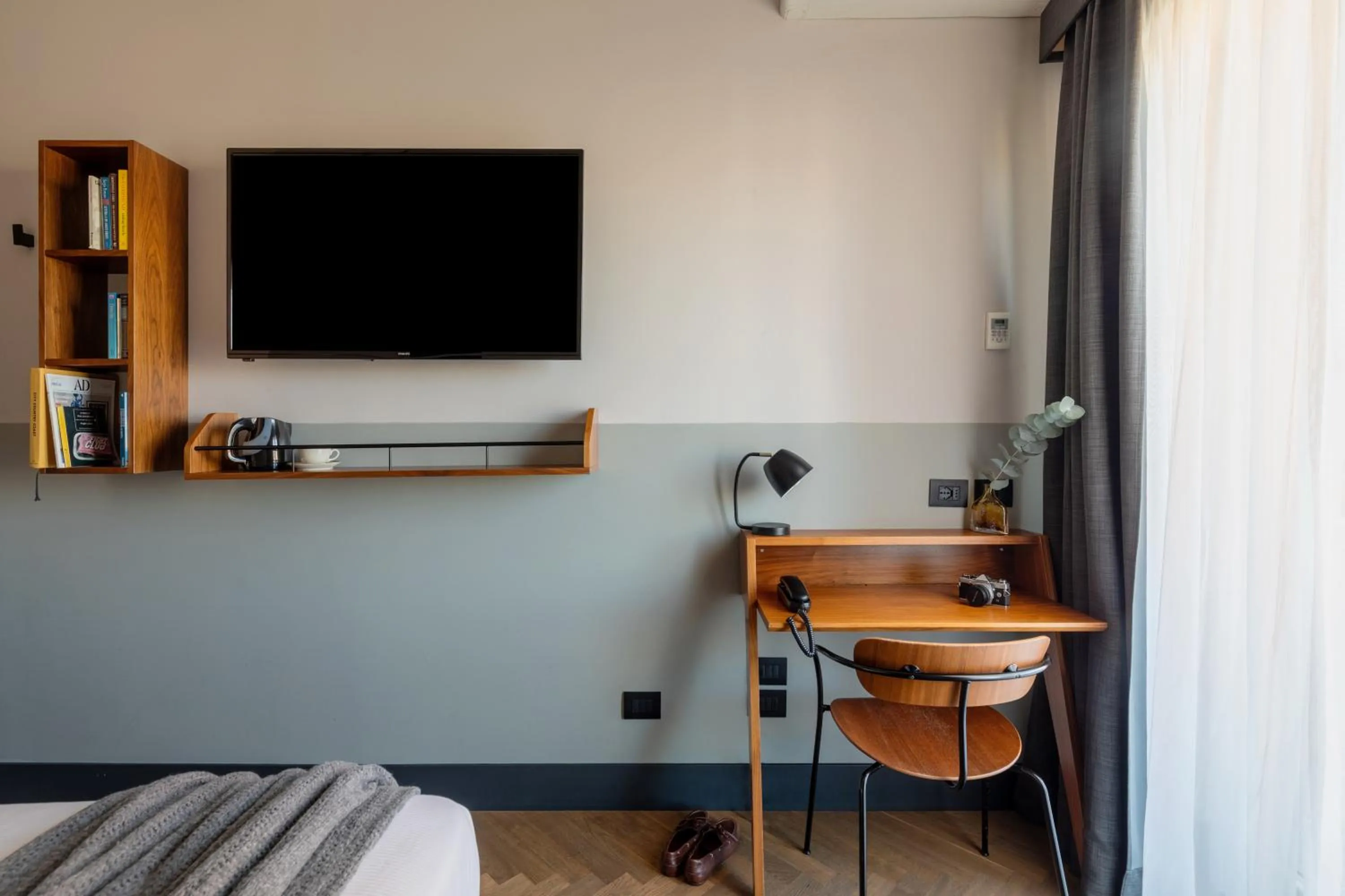 Bed in c-hotels Club House Roma