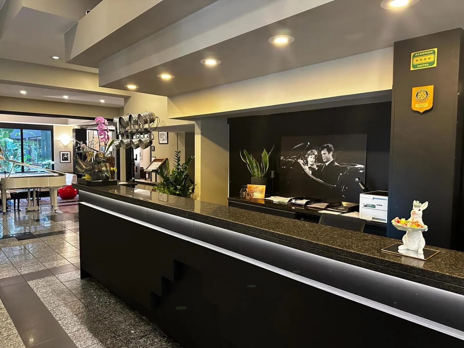 Lobby or reception in Hotel Comtur