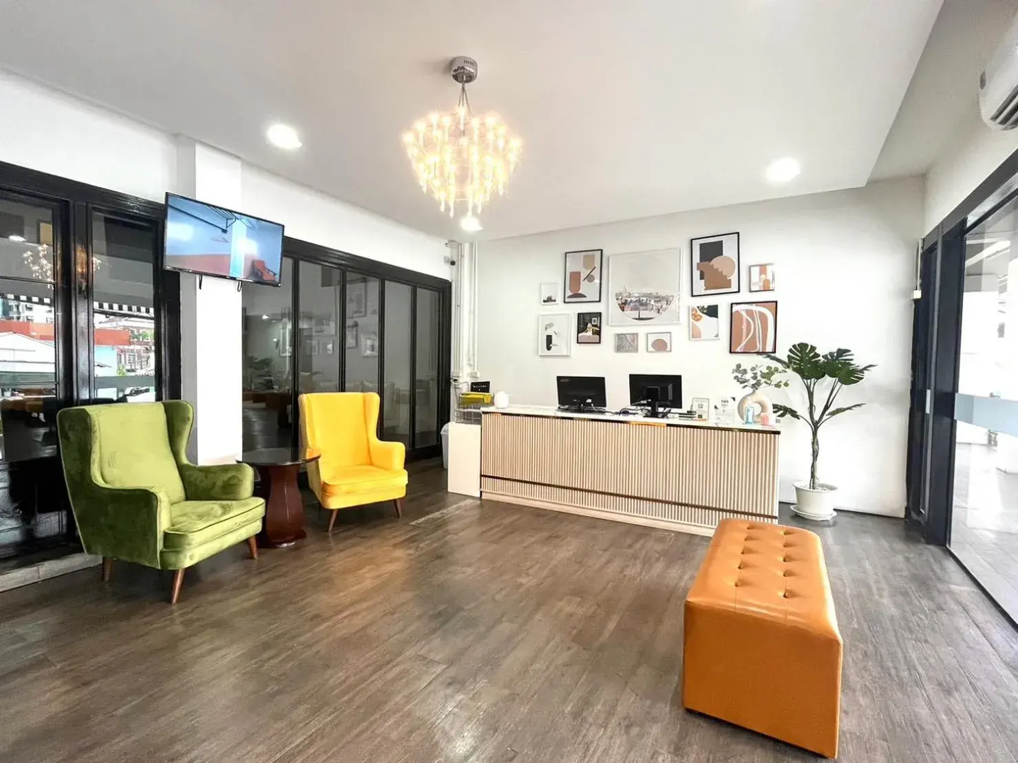 Lobby or reception in The Ram Hotel Lobby or reception in The Ram Hotel