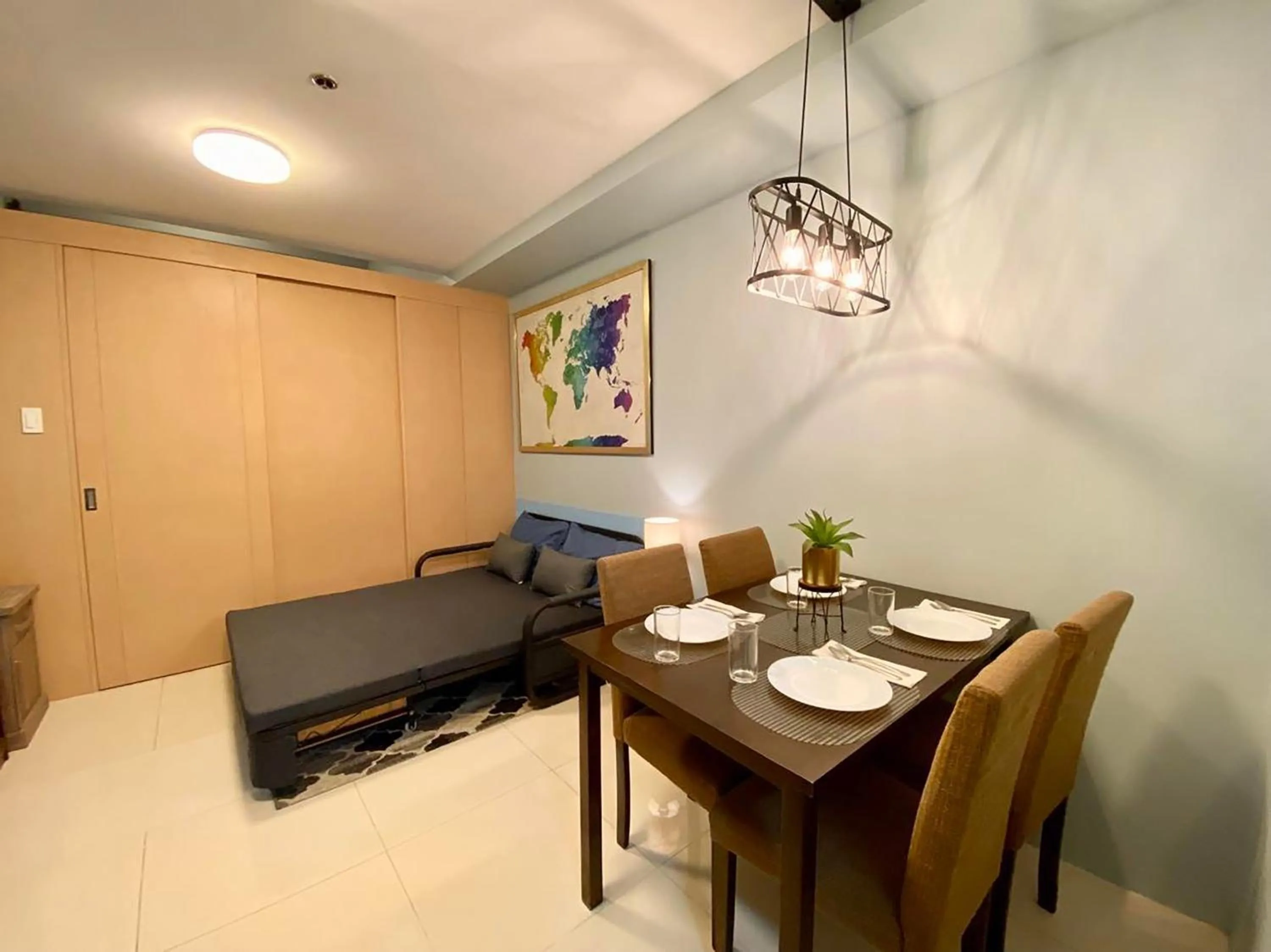 Living room in The Place SMDC Wind Residences Tagaytay