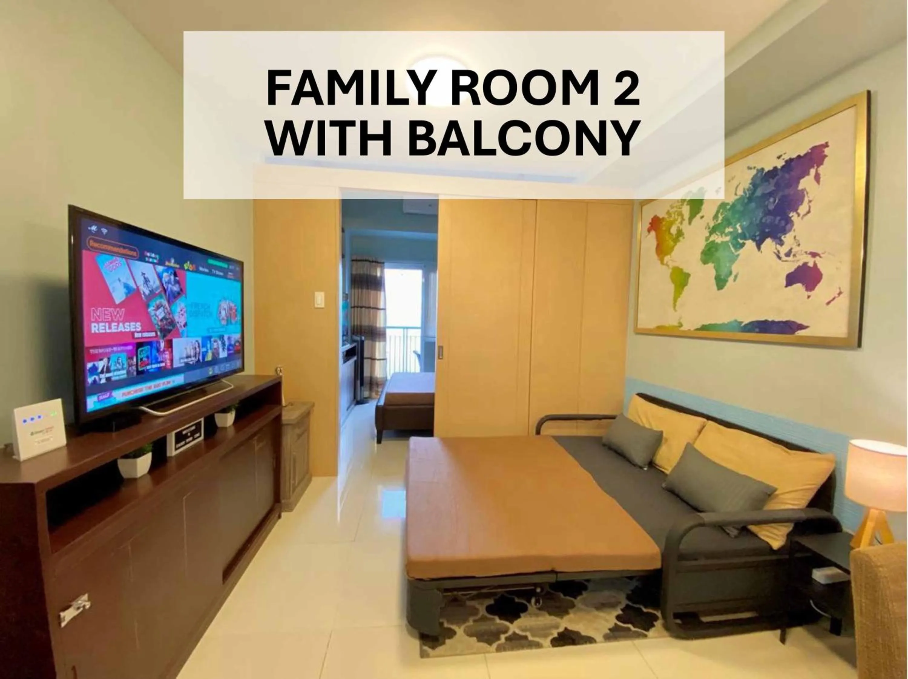 Communal lounge/ TV room in The Place SMDC Wind Residences Tagaytay