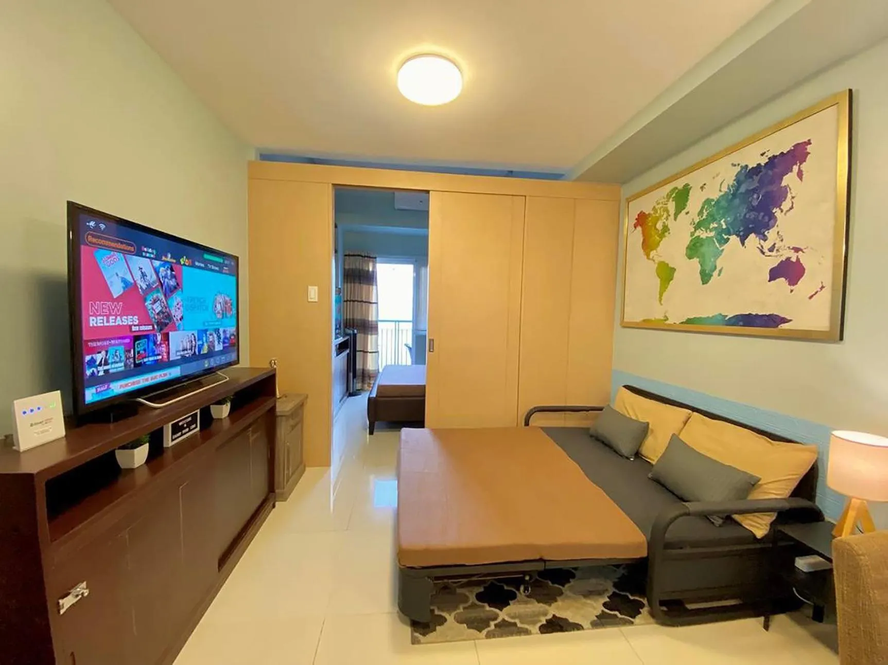 Living room in The Place SMDC Wind Residences Tagaytay