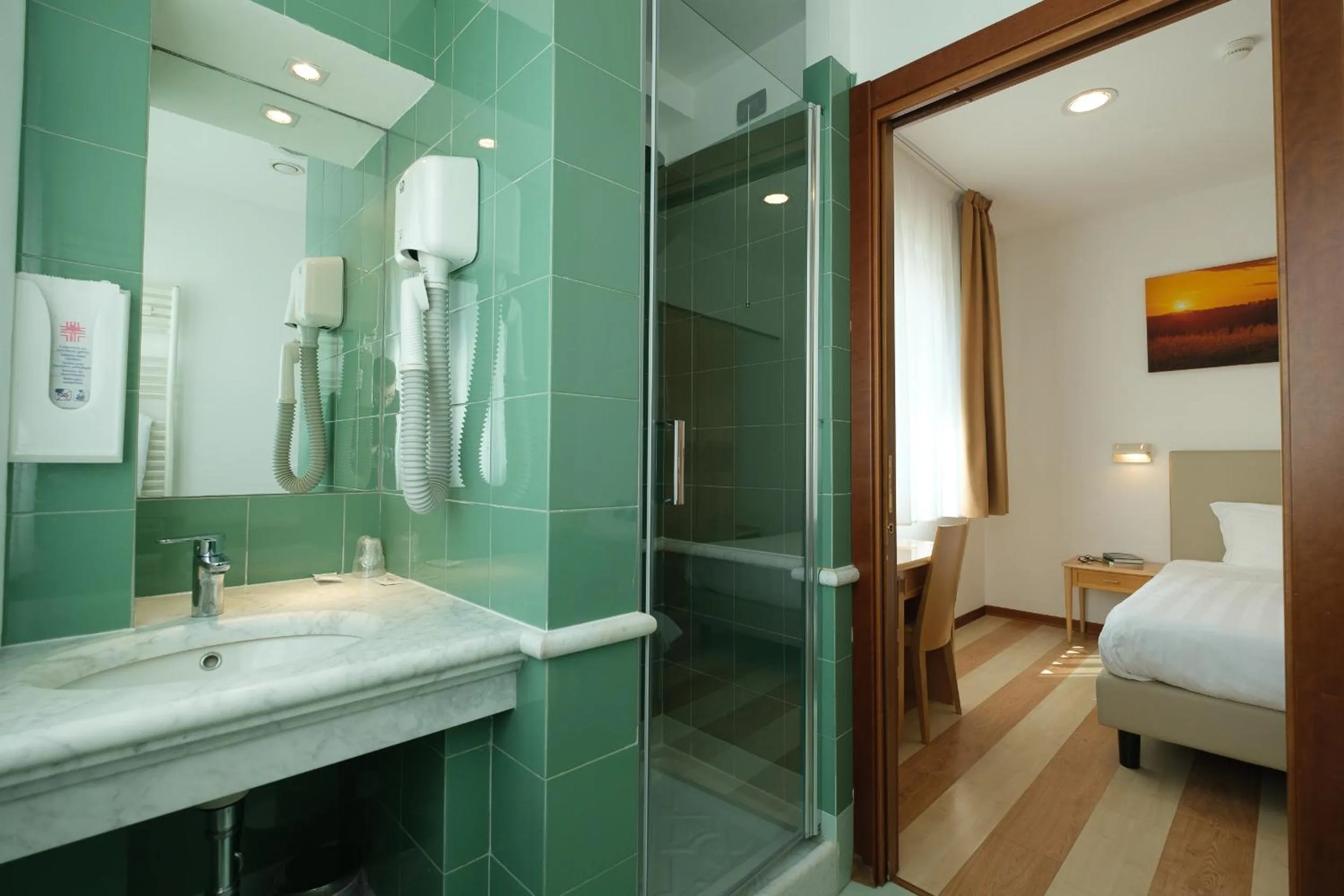 Bed in Hotel Portavaldera