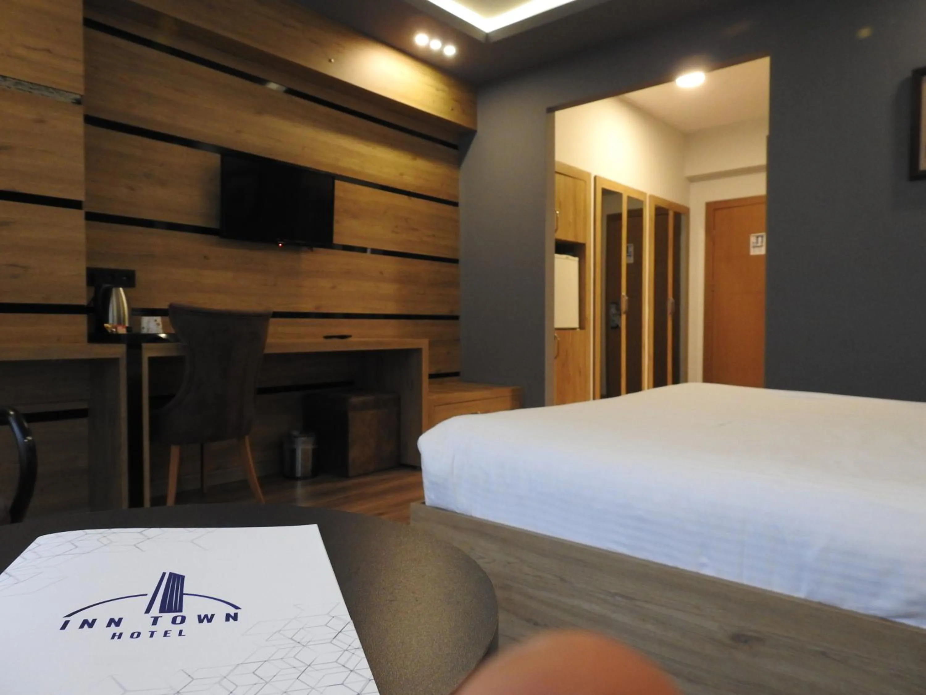 Photo of the whole room, Bed in INN TOWN HOTEL