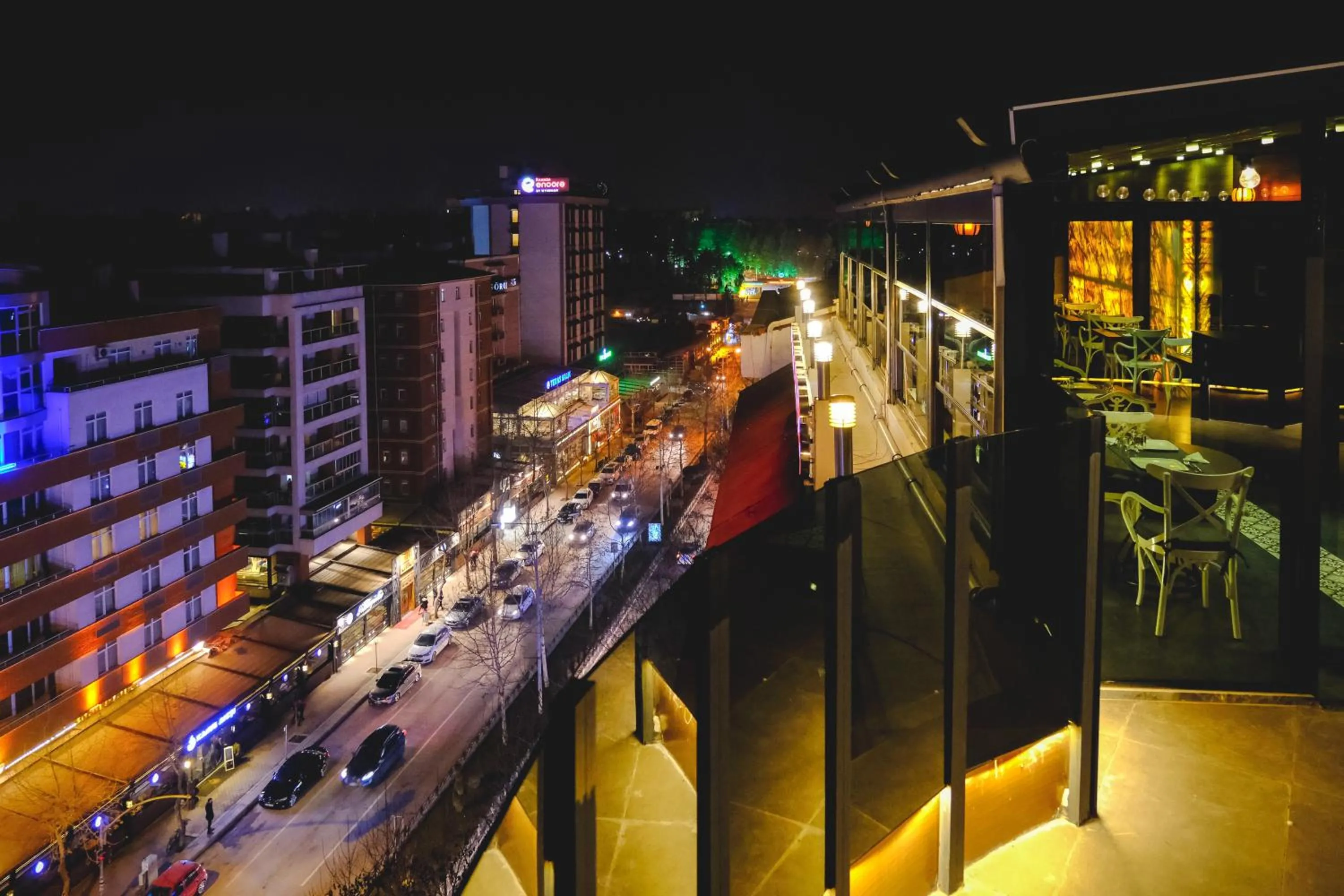 Balcony/Terrace in INN TOWN HOTEL