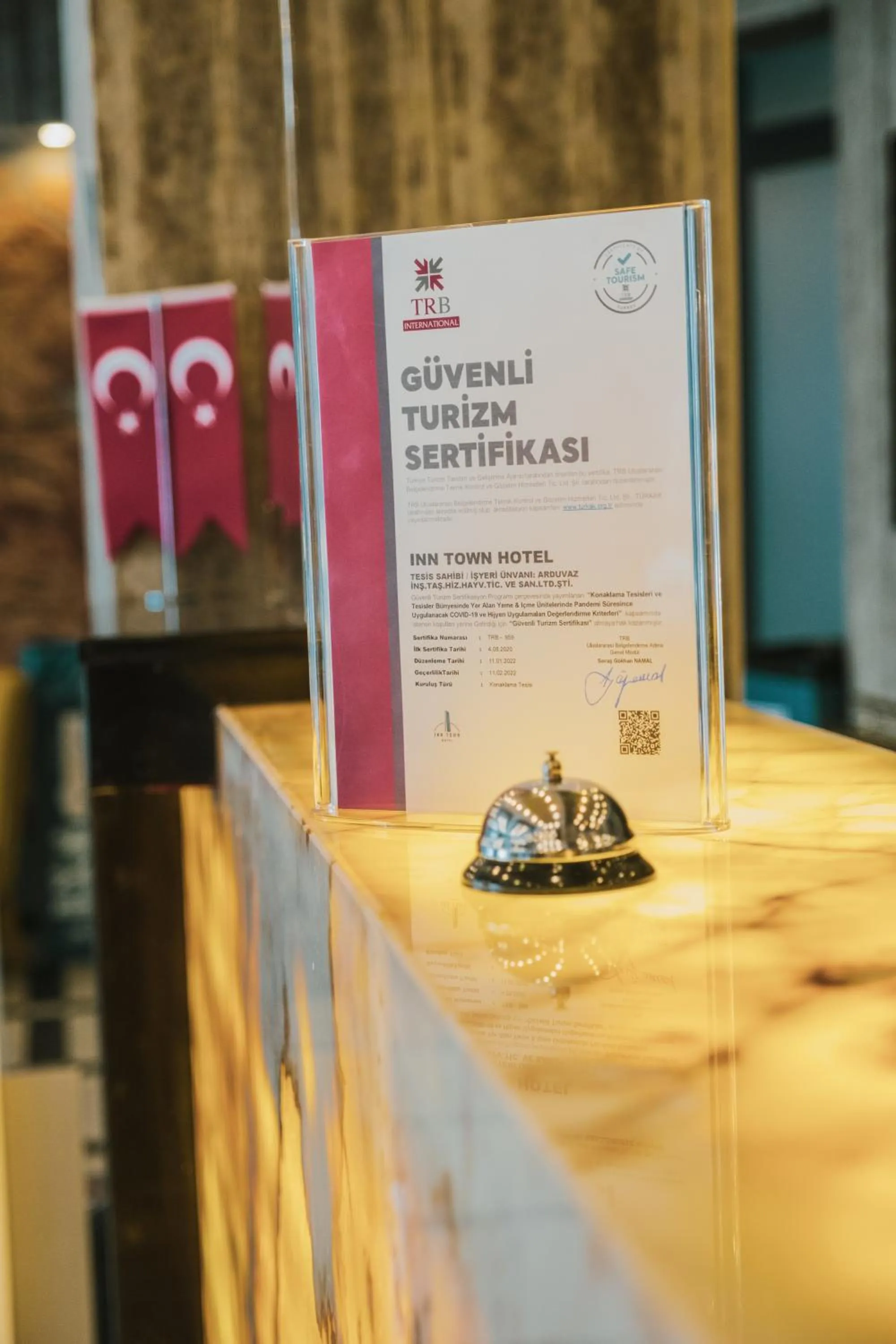 Lobby or reception in INN TOWN HOTEL