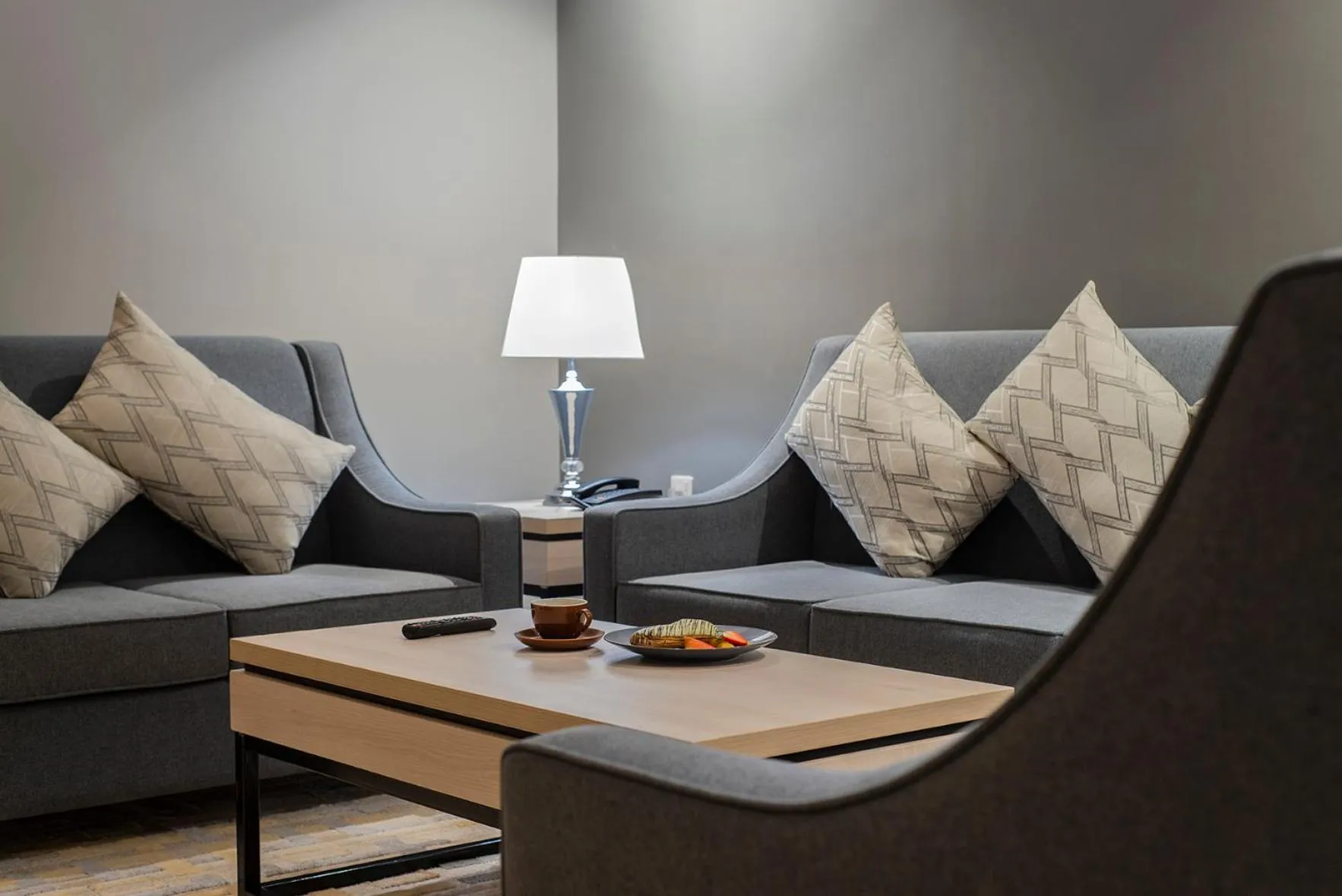 Living room in Enala Hotel Apartments- Tabuk