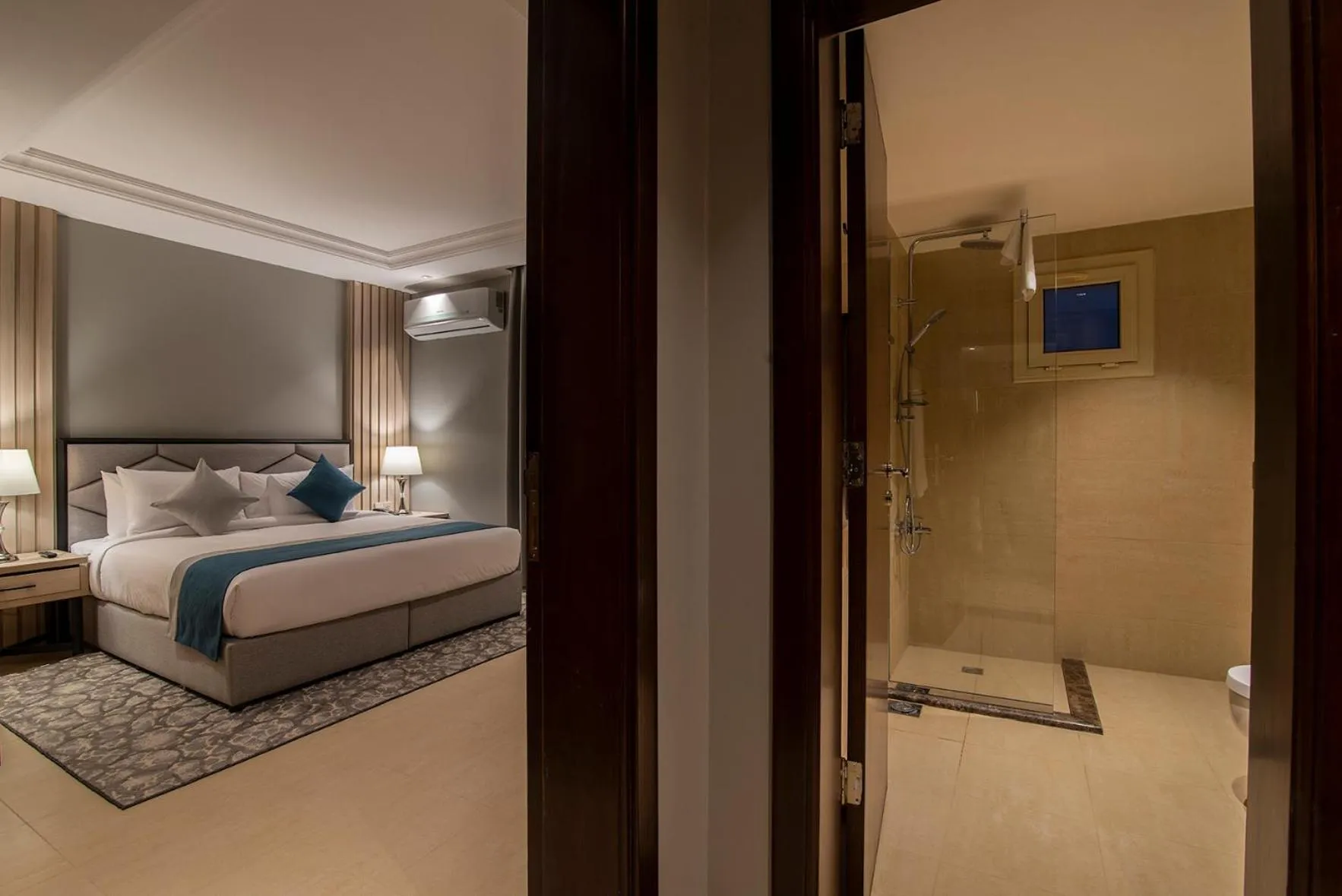 Bedroom, Bed in Enala Hotel Apartments- Tabuk