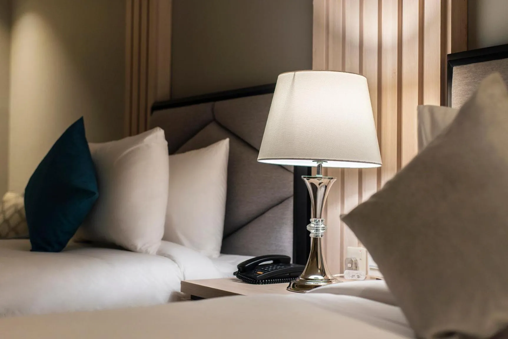 Bed in Enala Hotel Apartments- Tabuk