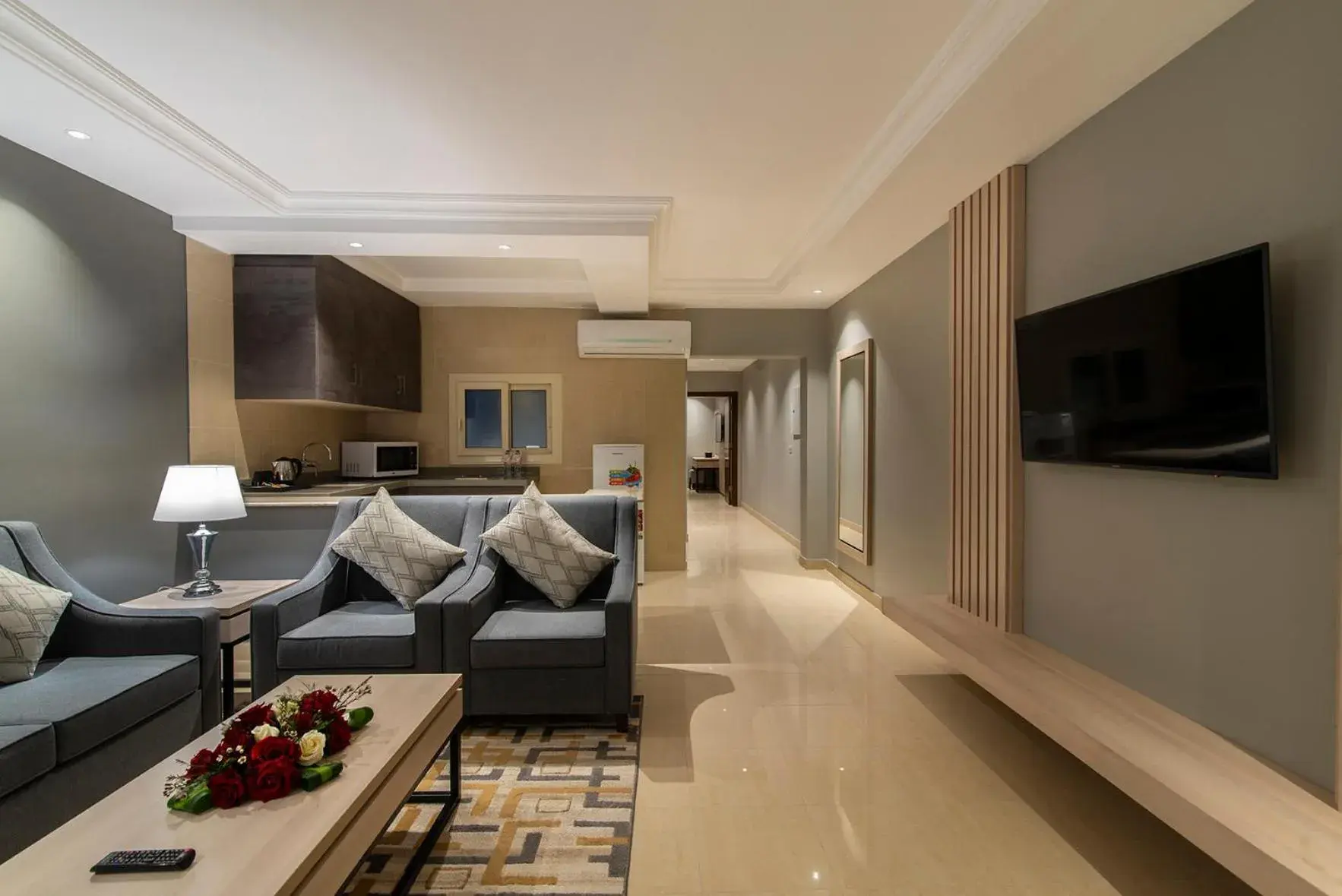 Living room in Enala Hotel Apartments- Tabuk Living room in Enala Hotel Apartments- Tabuk