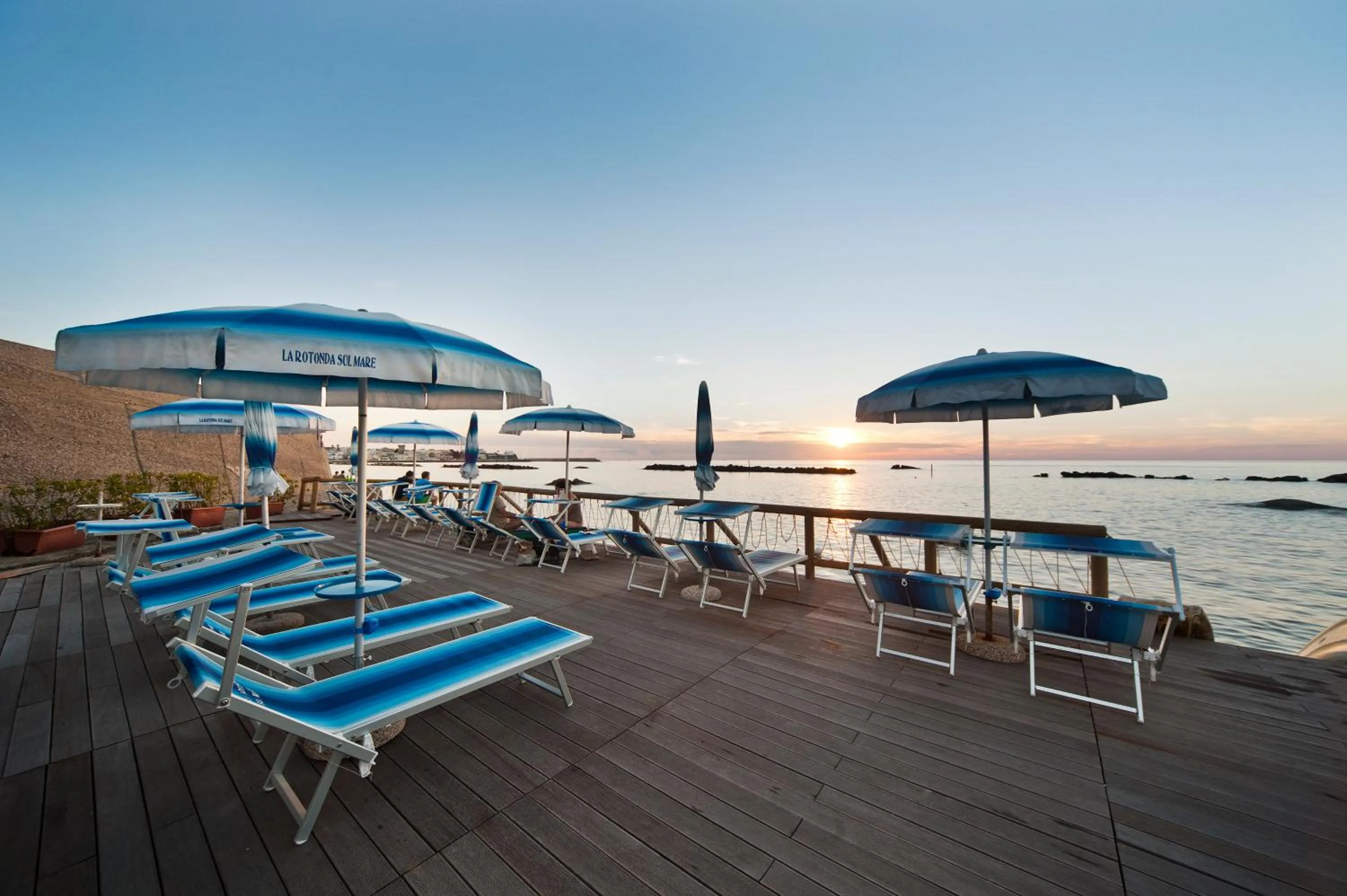 Sea view in Residence Hotel La Rotonda Sul Mare