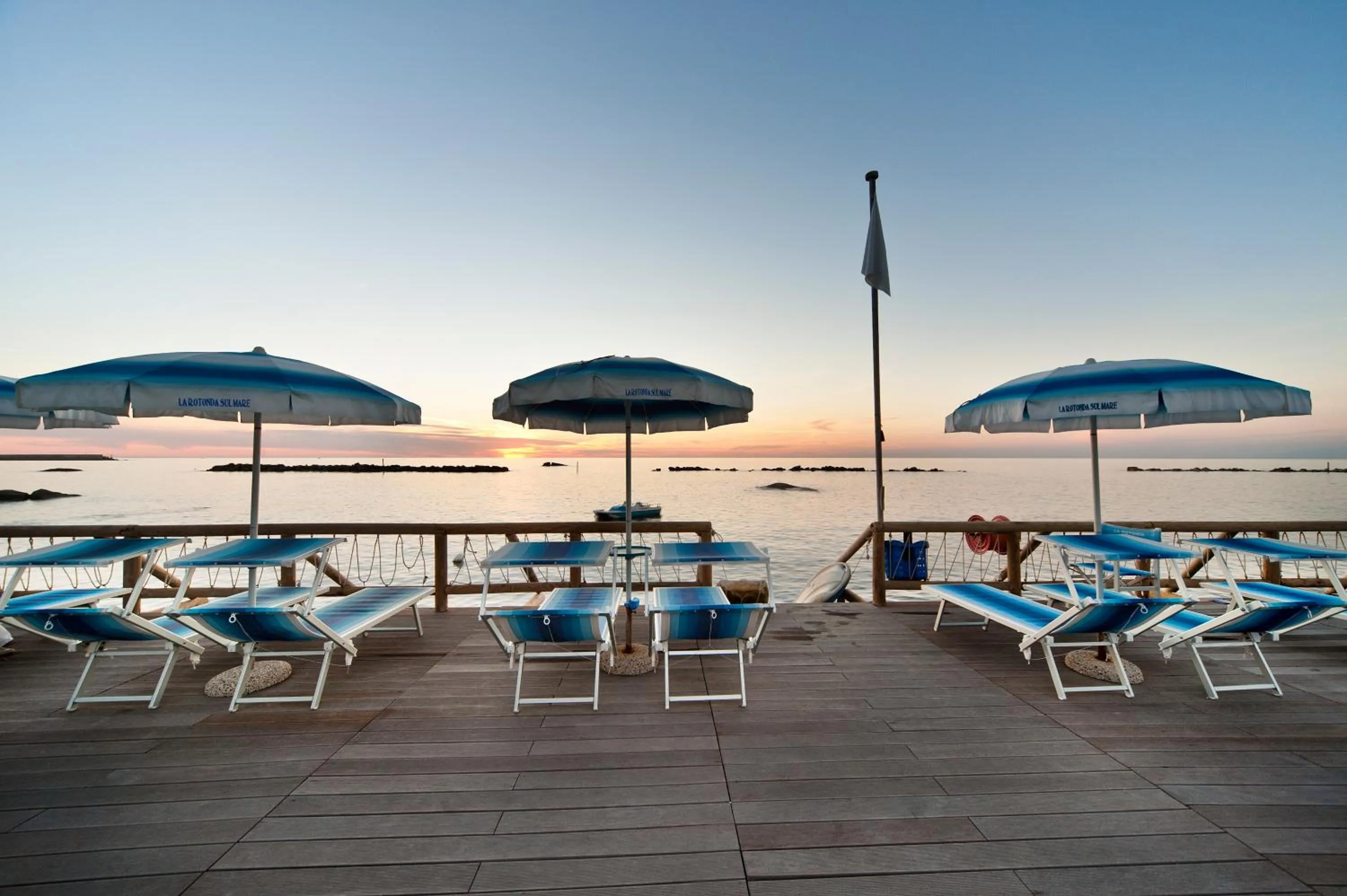 Sea view in Residence Hotel La Rotonda Sul Mare
