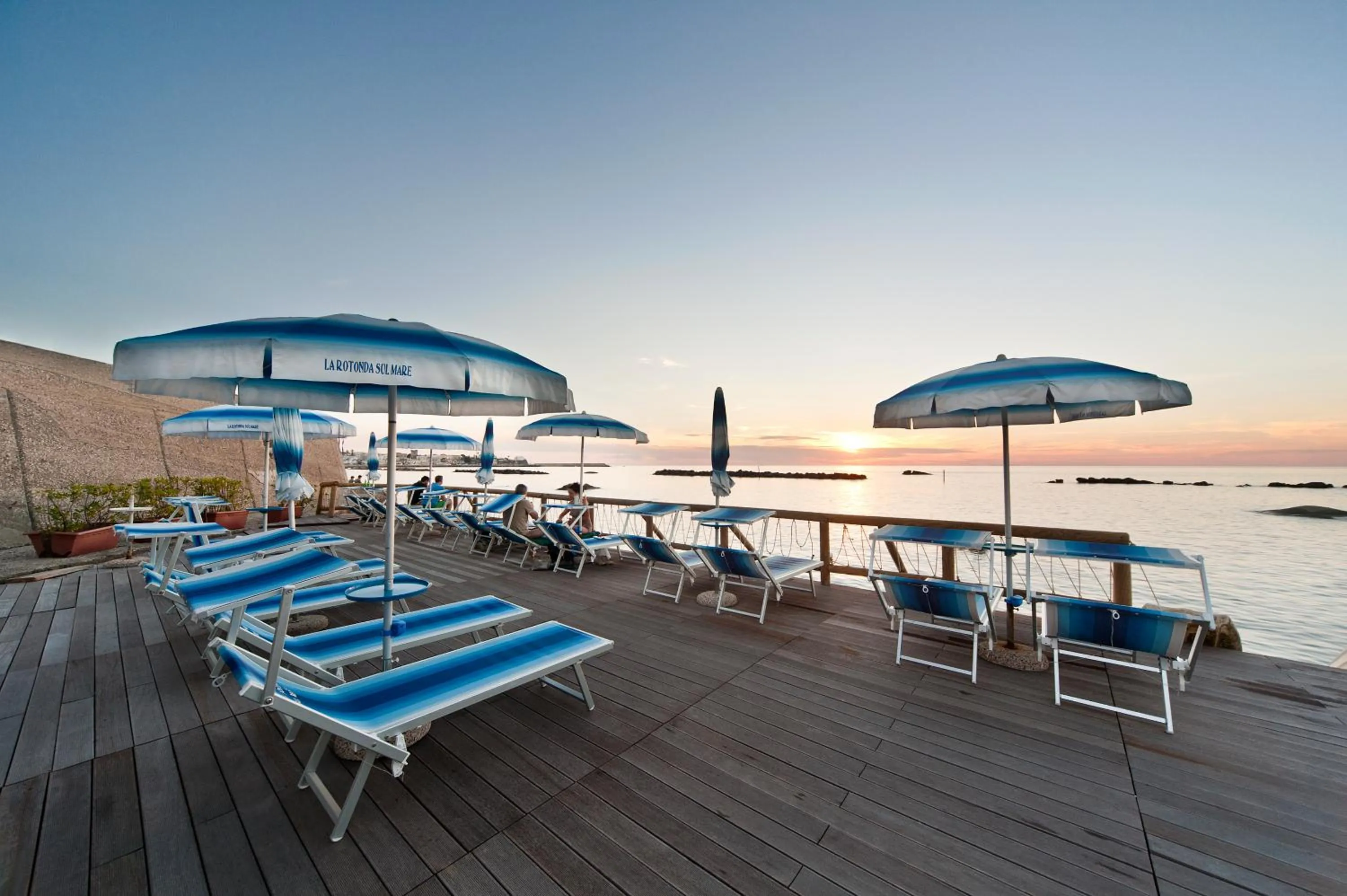 Sea view in Residence Hotel La Rotonda Sul Mare