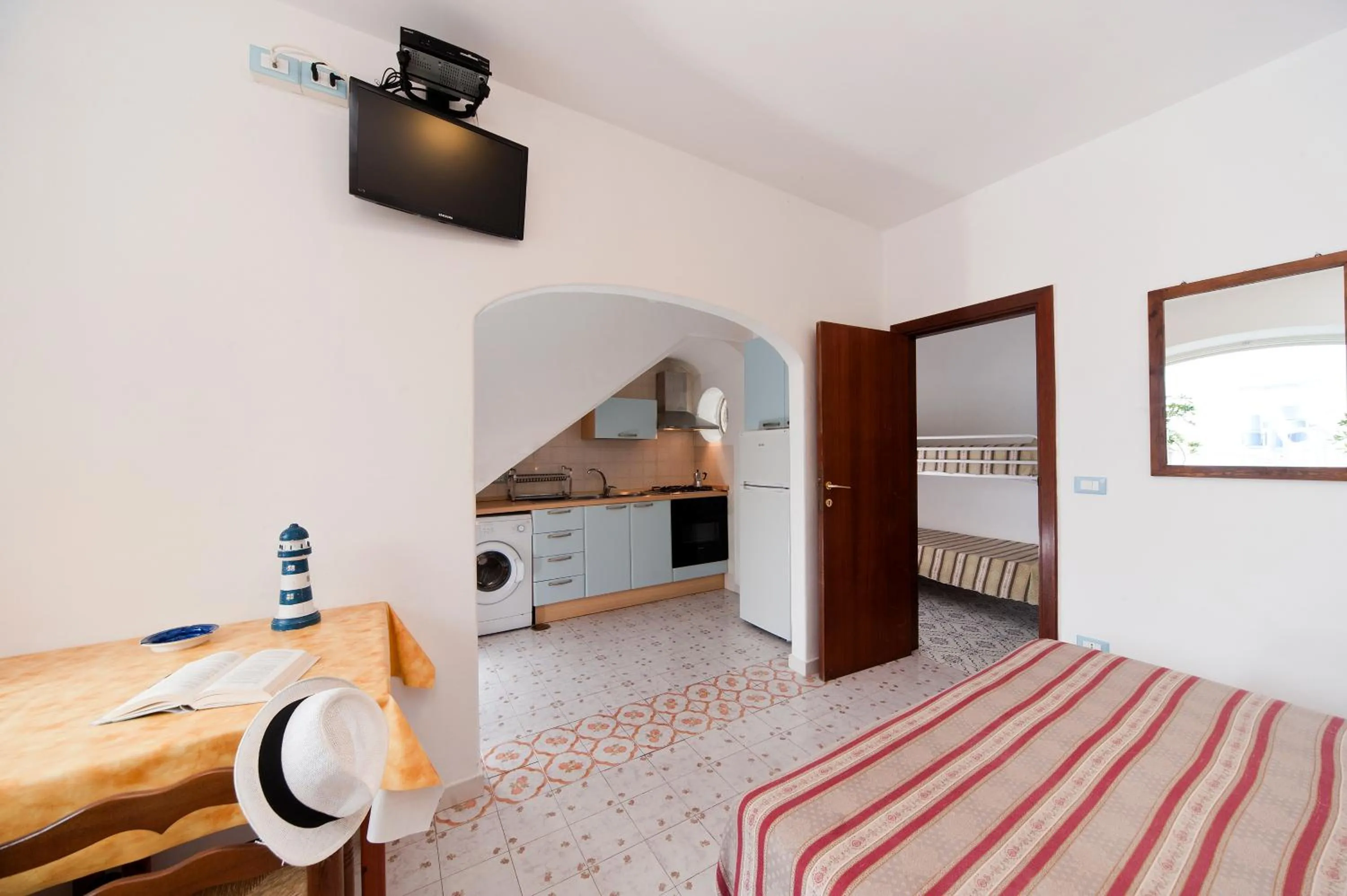 Decorative detail, Bed in Residence Hotel La Rotonda Sul Mare