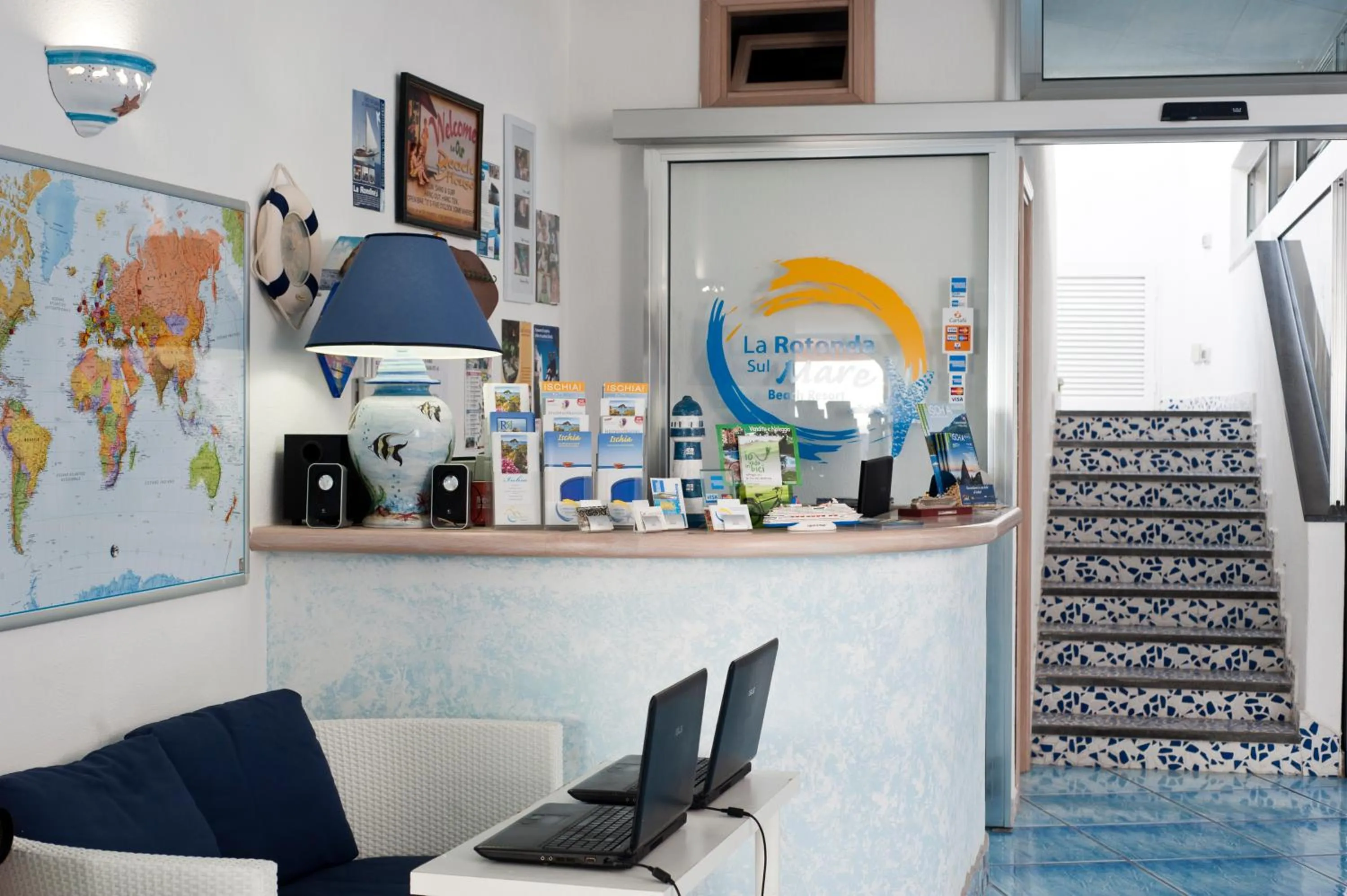 Lobby or reception in Residence Hotel La Rotonda Sul Mare