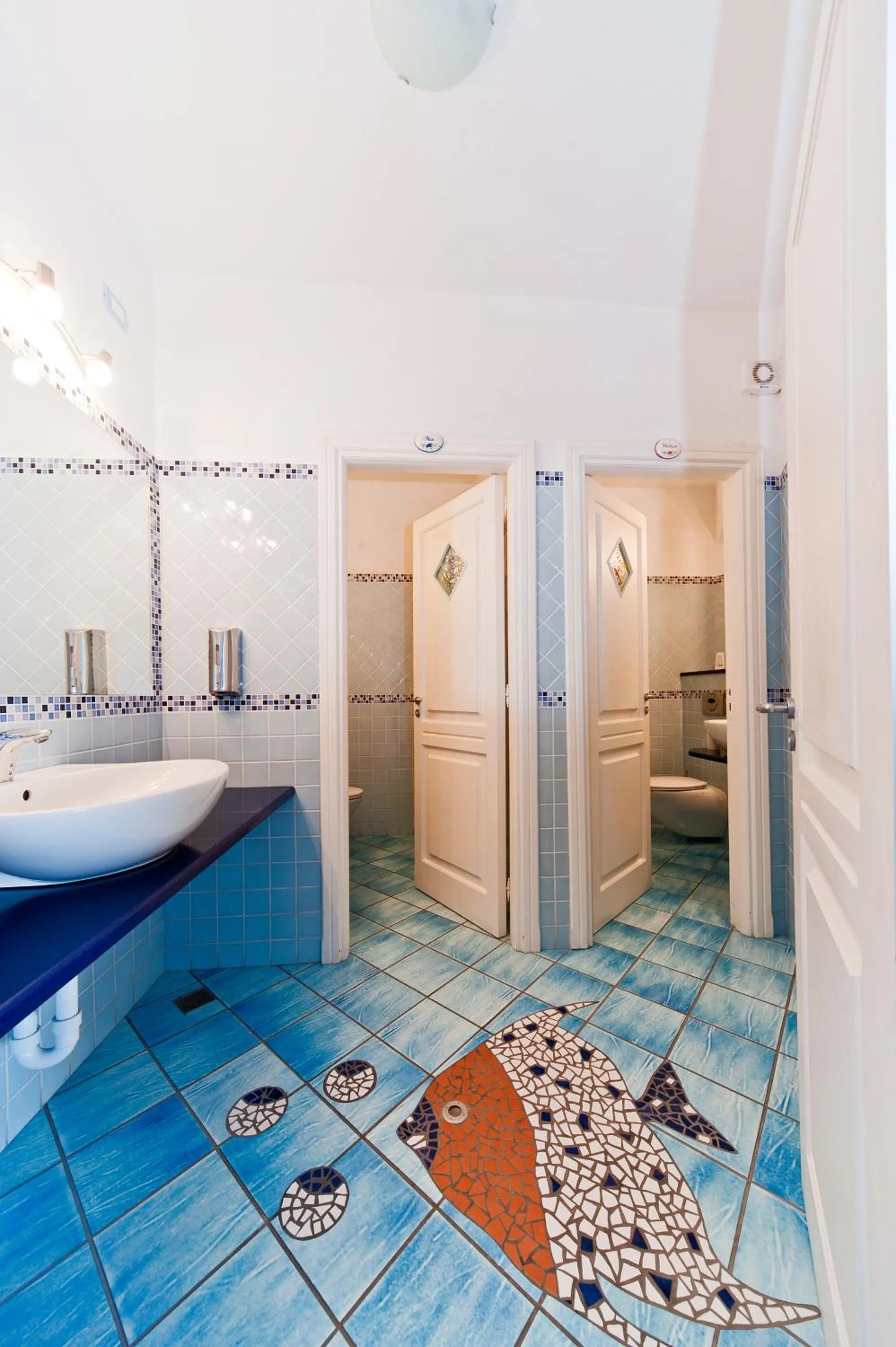 Bathroom in Residence Hotel La Rotonda Sul Mare