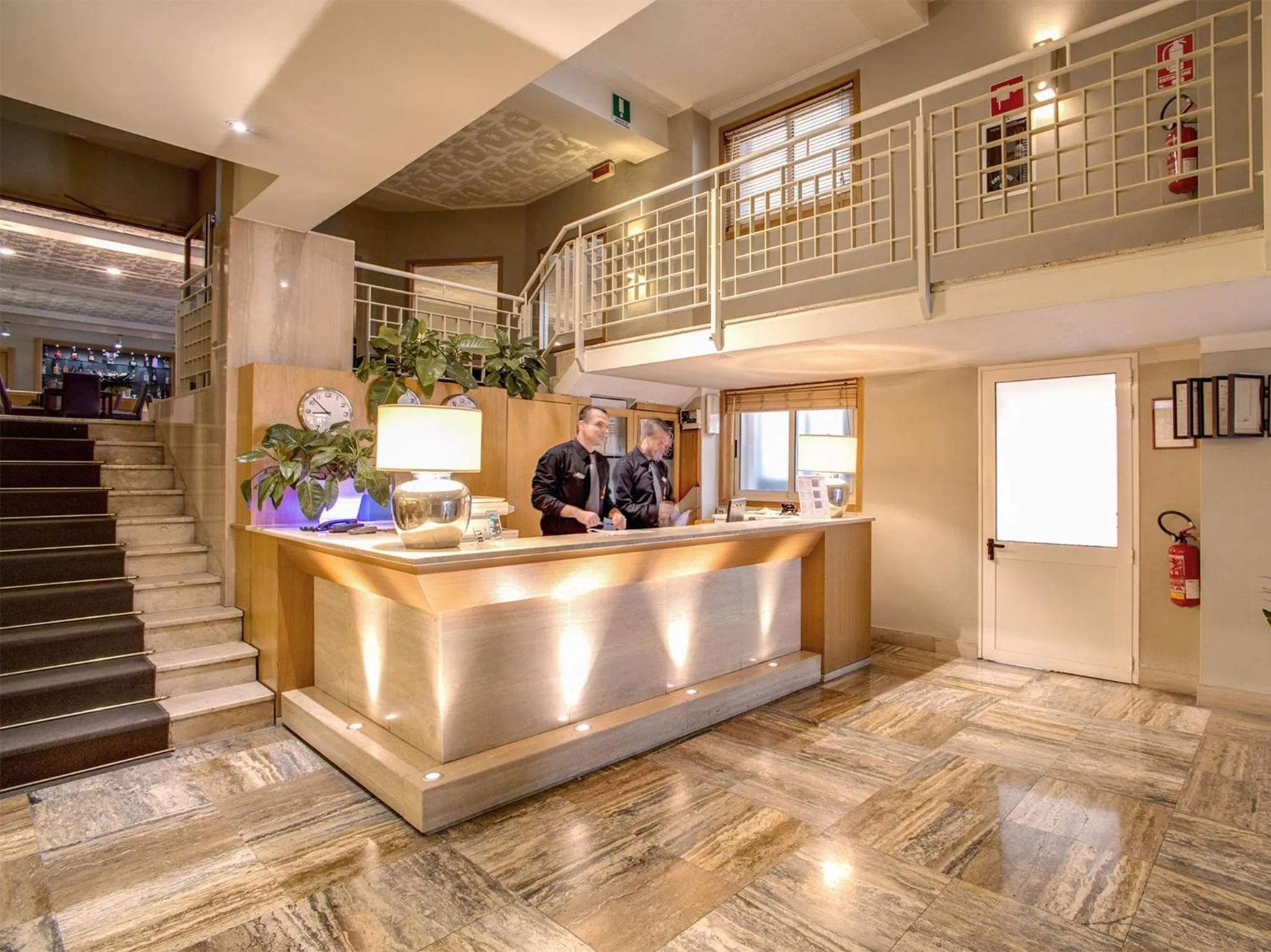 Lobby or reception in Hotel Delle Nazioni