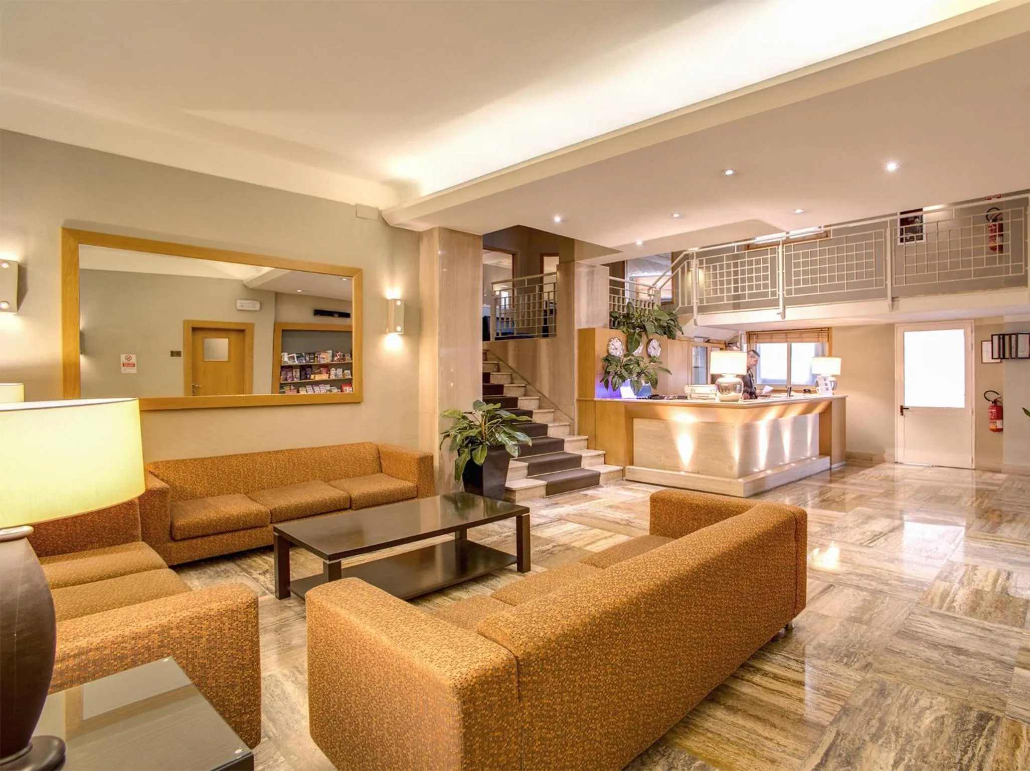 Lobby or reception in Hotel Delle Nazioni