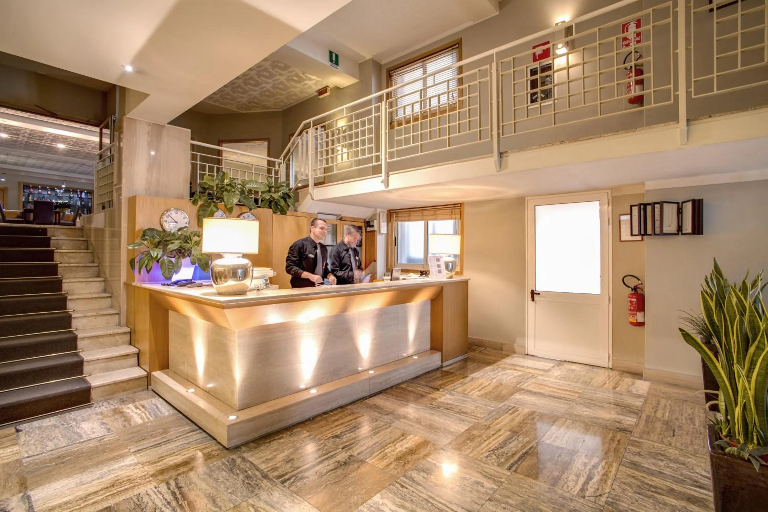 Lobby or reception in Hotel Delle Nazioni