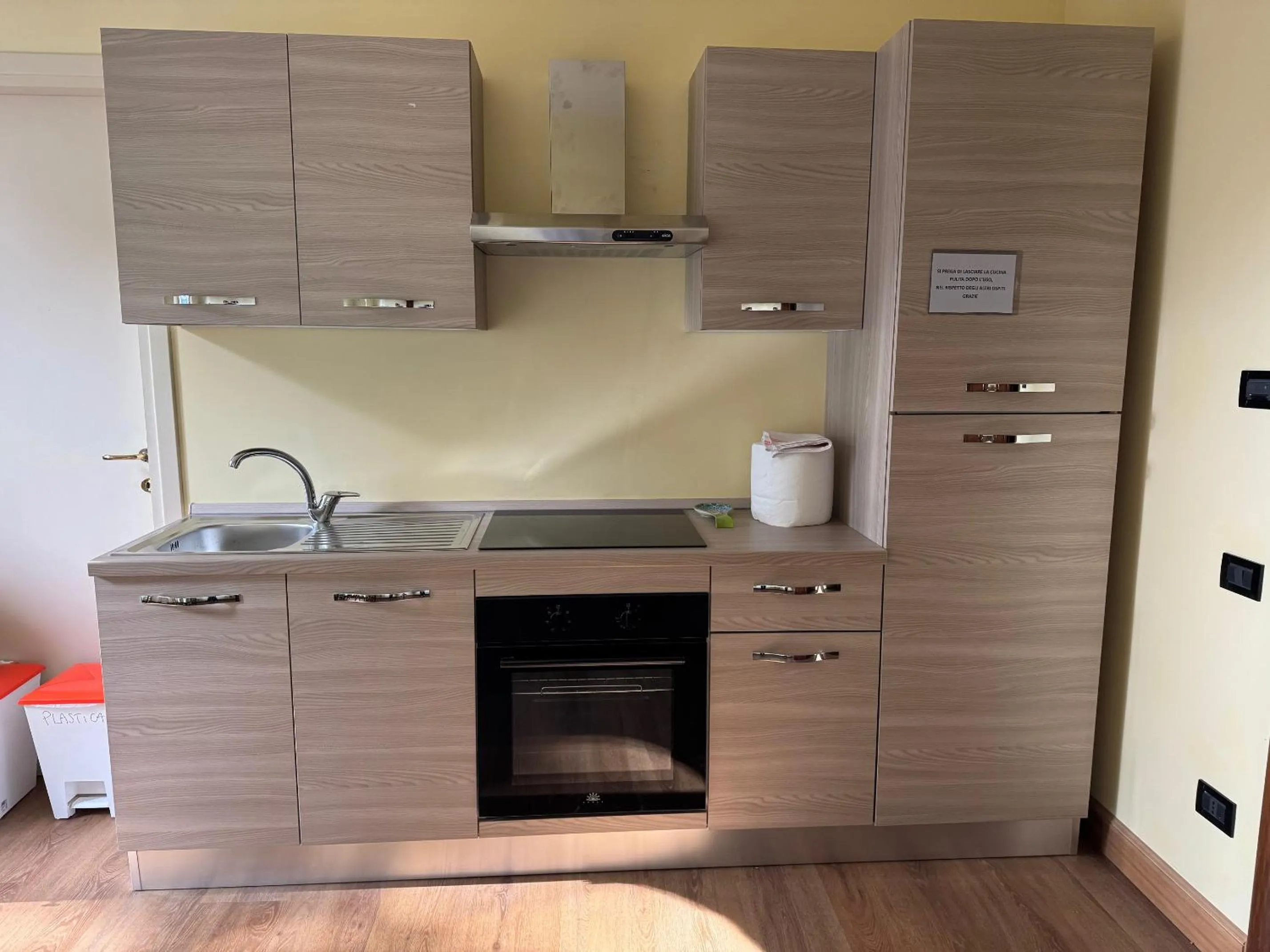 Kitchen or kitchenette in Residence Verdeborgo