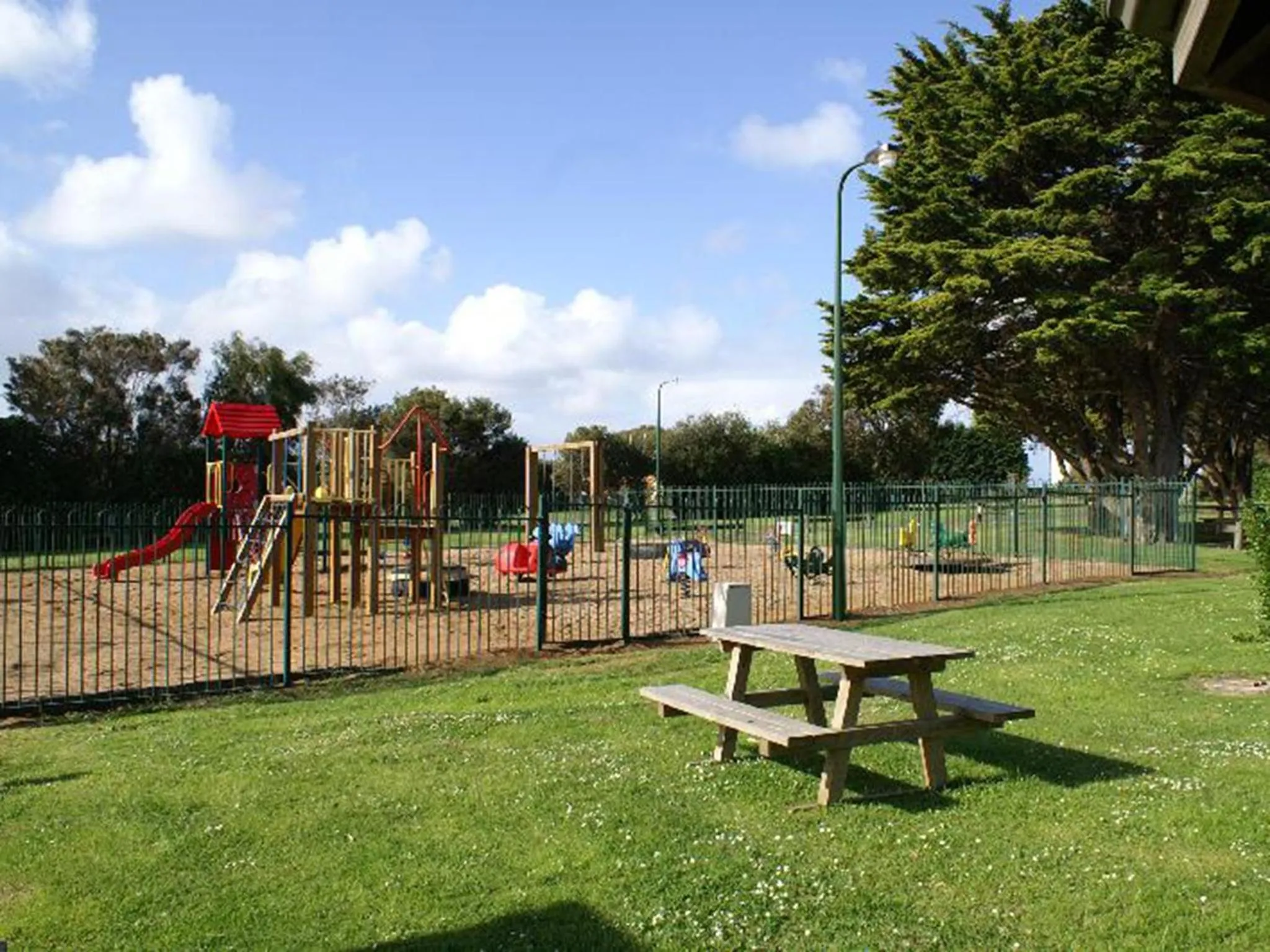 Children play ground in NRMA Portland Bay Holiday Park