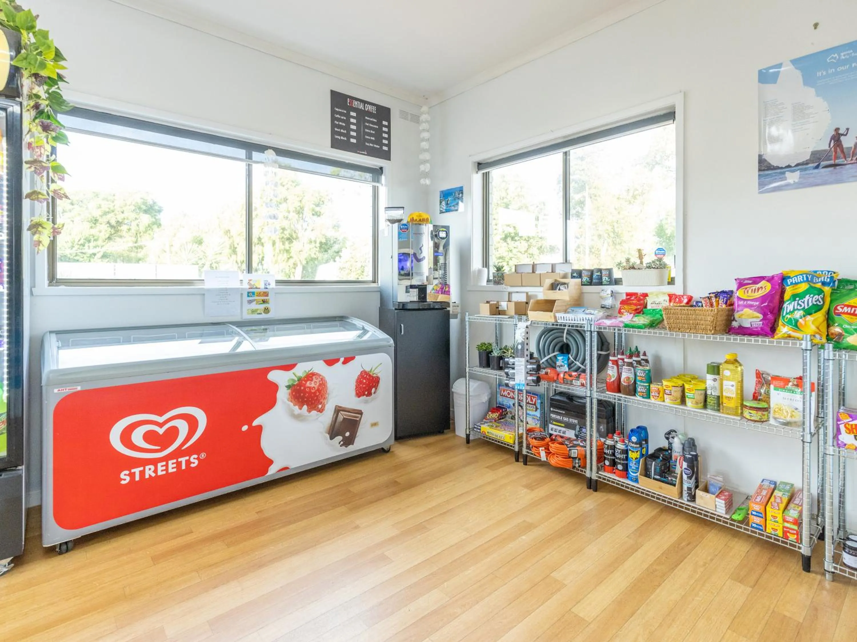 On-site shops in NRMA Portland Bay Holiday Park